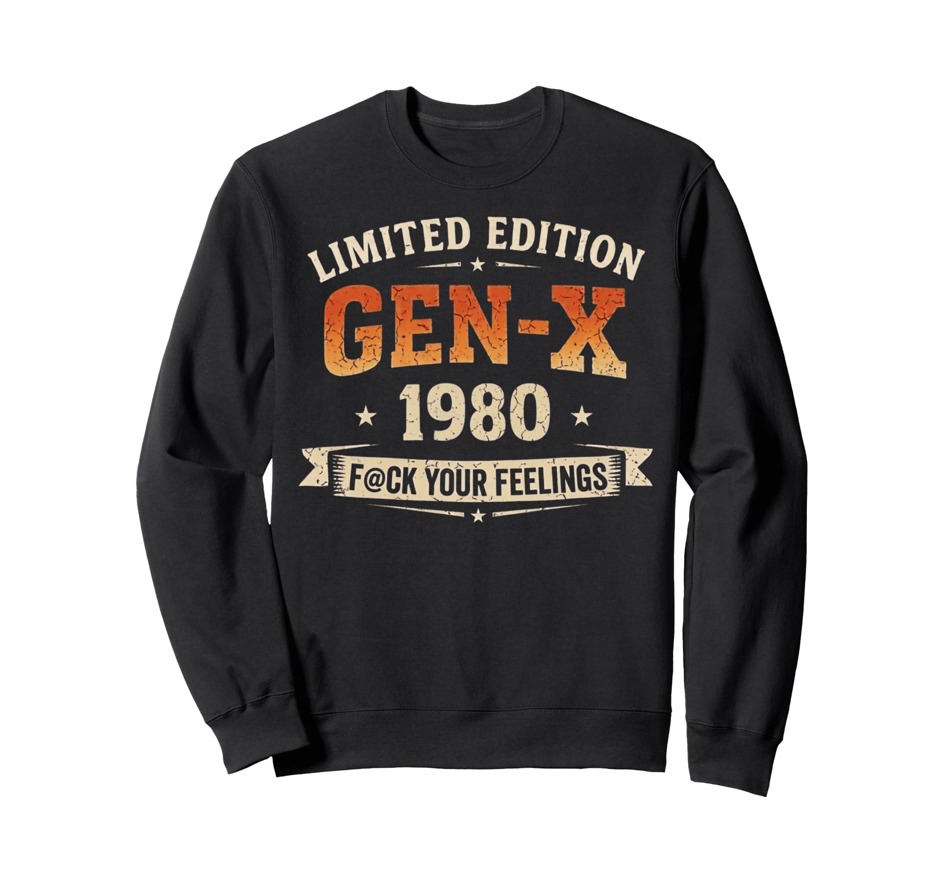 Gen X 1980 Mom Dad Birthday Sweatshirt - Streetwear Style Men Women - T-Shirt, Sweatshirt, Hoodie