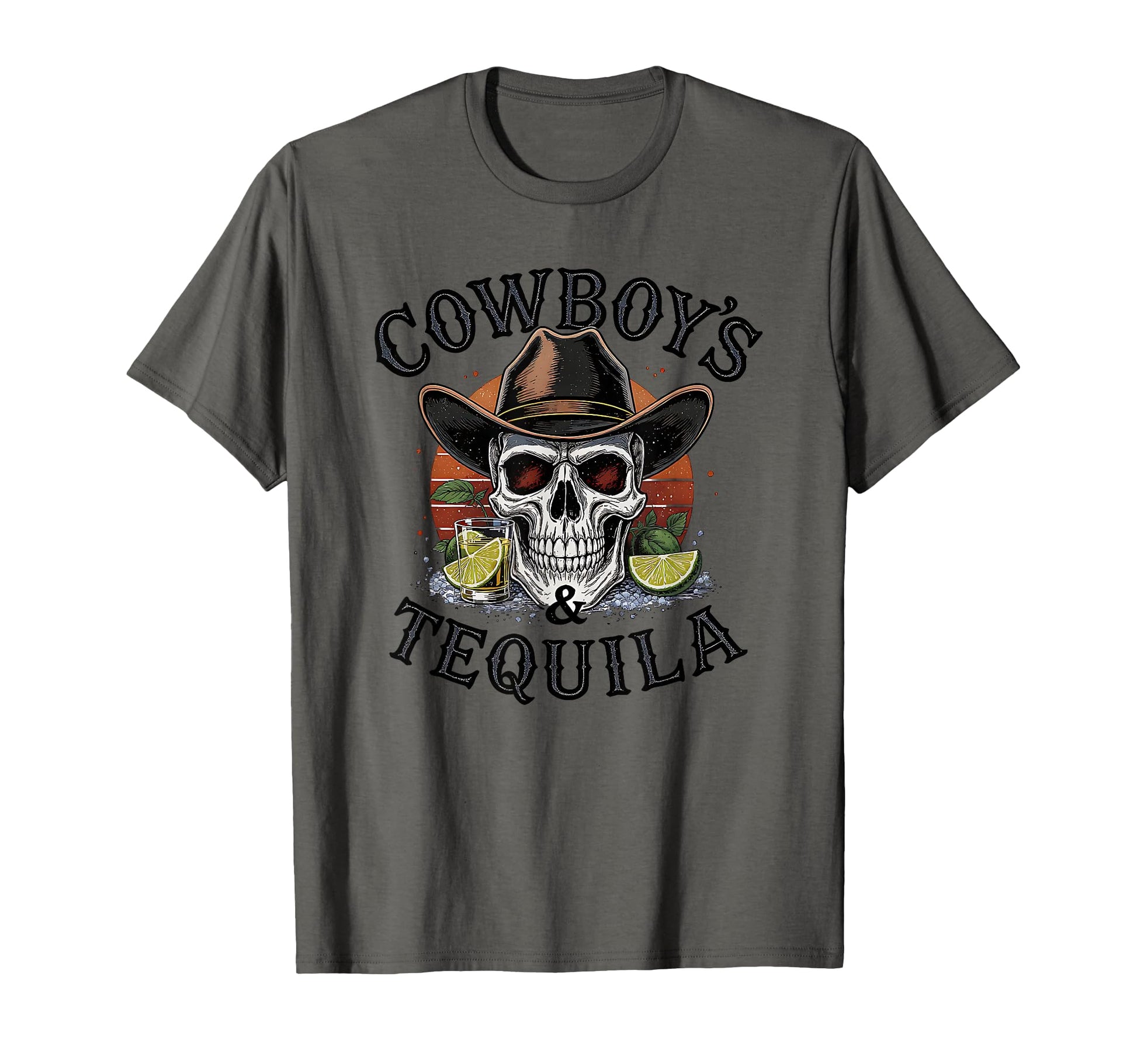 Cowboys And Tequila Southern Country T-Shirt - Streetwear Style Unisex - T-Shirt, Sweatshirt, Hoodie