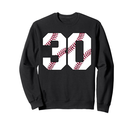 Baseball 1996 30Th Birthday 30 Sweatshirt - Custom Art Print for Adults - T-Shirt, Sweatshirt, Hoodie