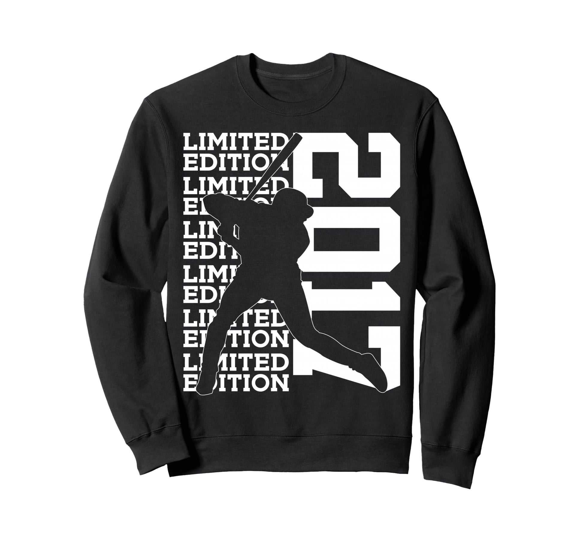 2017 Baseball 9Th Birthday Sweatshirt - Novelty Apparel for Adults - T-Shirt, Sweatshirt, Hoodie