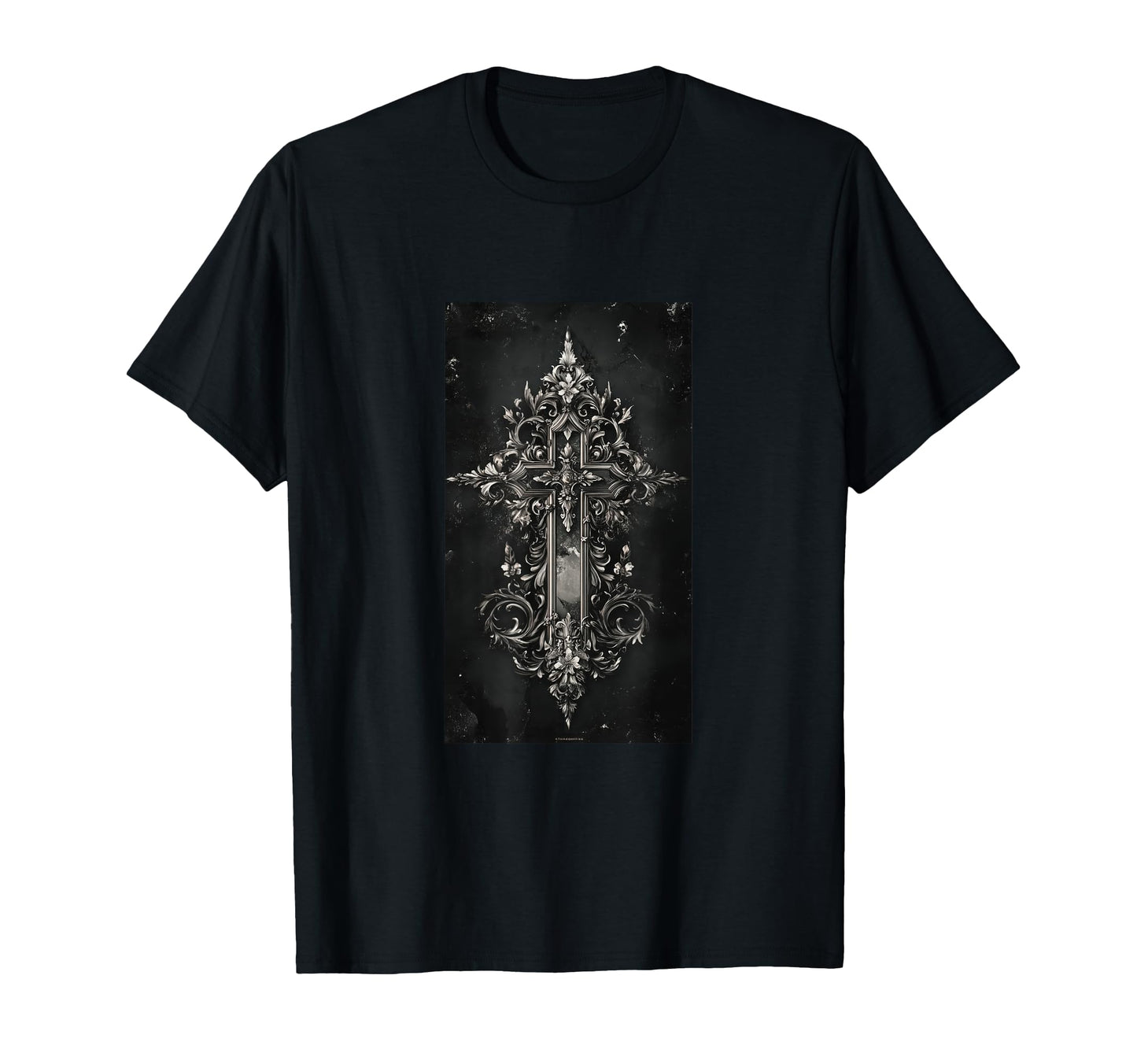 Gothic Cross Grunge Aesthetic Y2K T-Shirt - Fun Novelty Design Men Women - T-Shirt, Sweatshirt, Hoodie