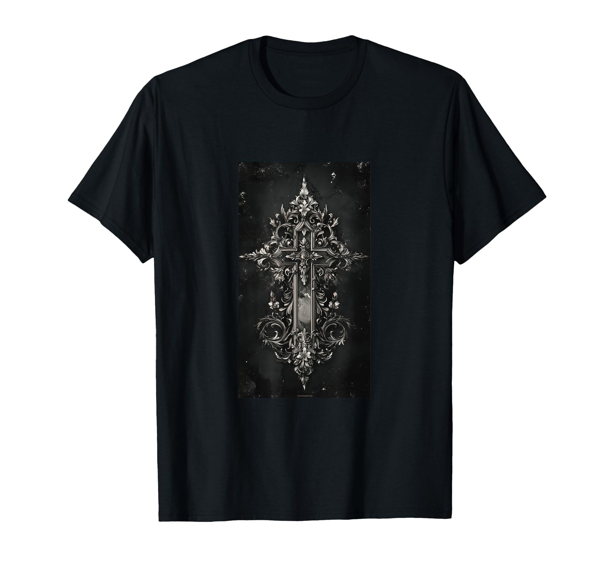 Gothic Cross Grunge Aesthetic Y2K T-Shirt - Fun Novelty Design Men Women - T-Shirt, Sweatshirt, Hoodie