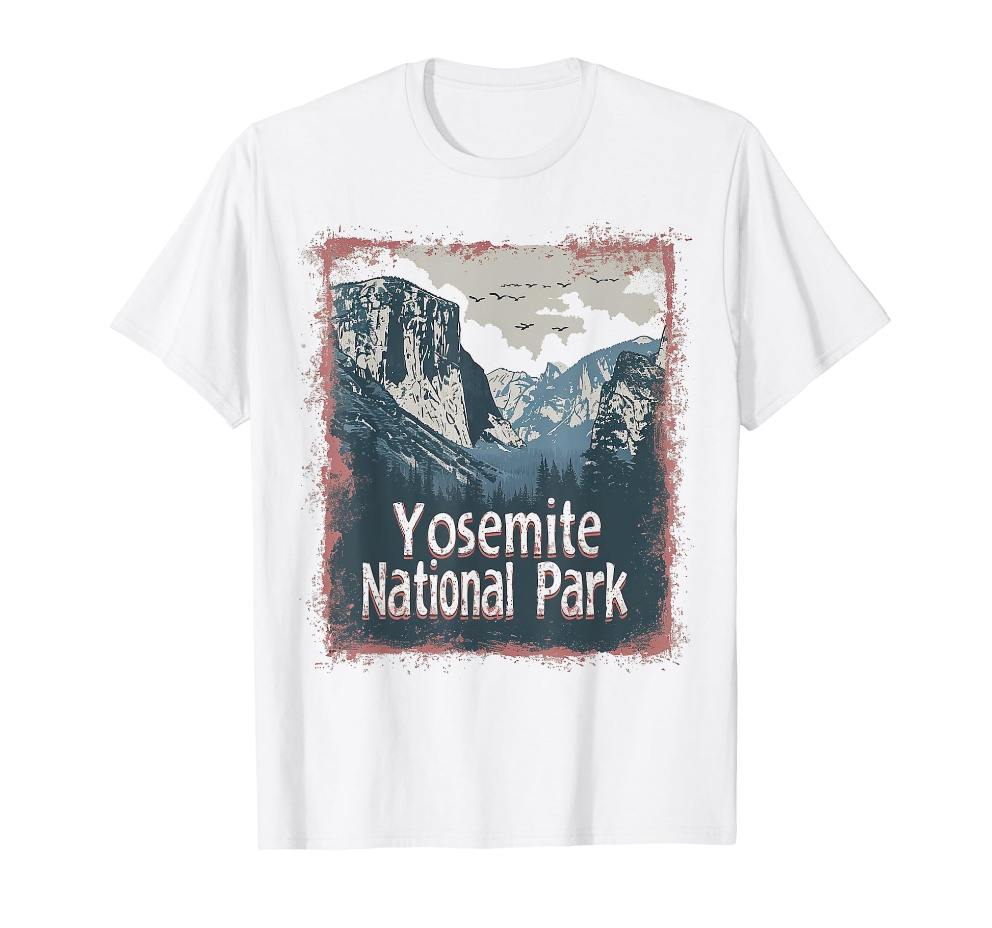 Yosemite Us National Park T-Shirt - Trendy Graphic for Adults - T-Shirt, Sweatshirt, Hoodie