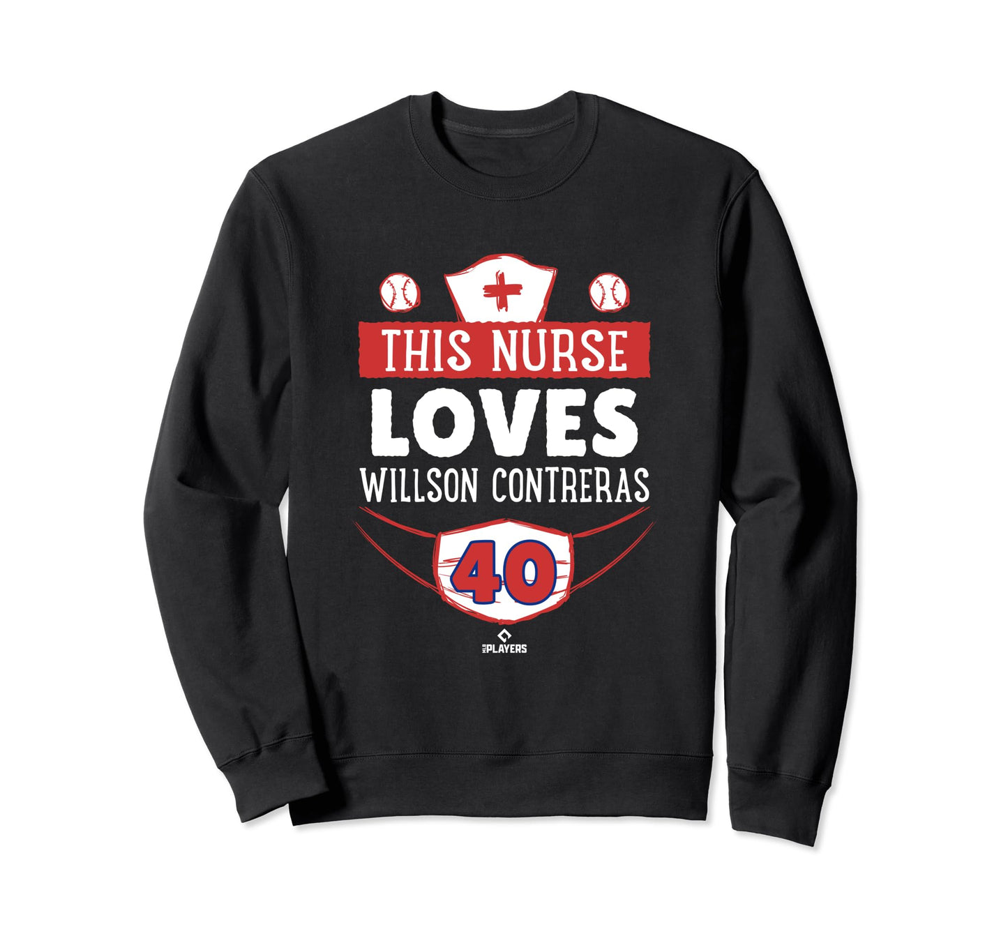 This Nurse Loves Willson Contreras Sweatshirt - Aesthetic Graphic Unisex - T-Shirt, Sweatshirt, Hoodie