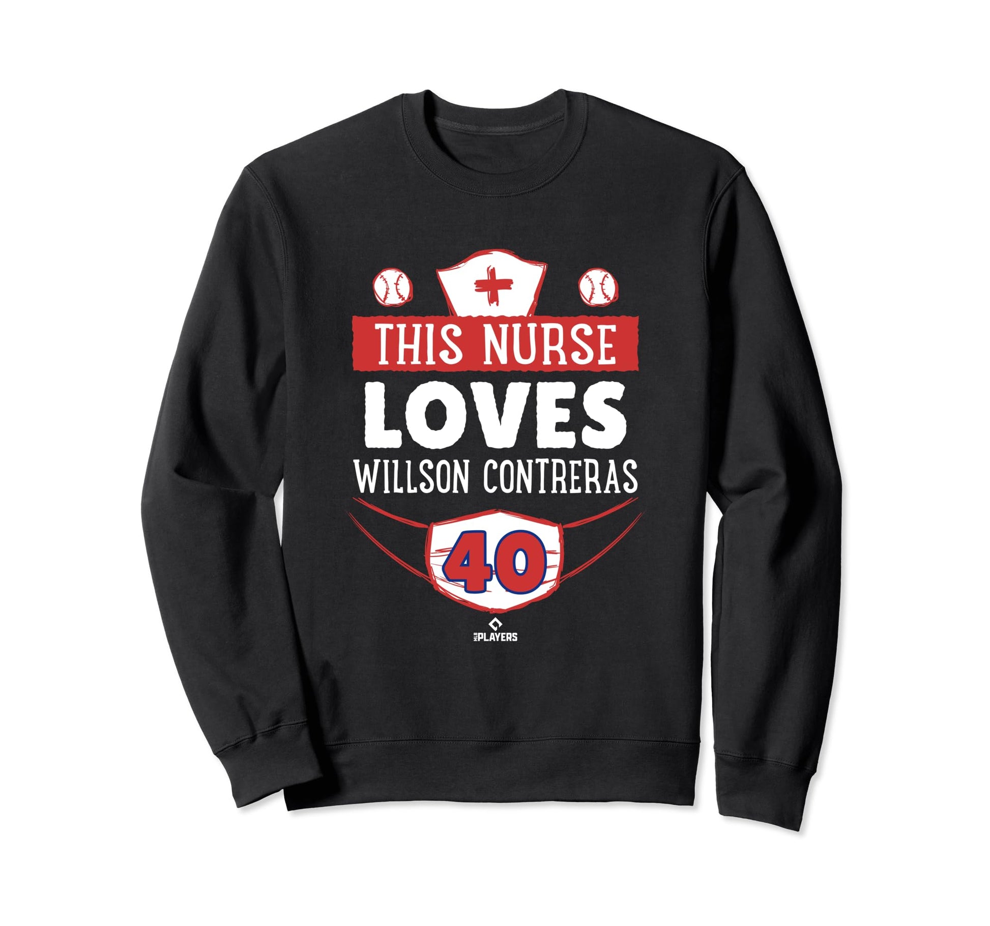 This Nurse Loves Willson Contreras Sweatshirt - Aesthetic Graphic Unisex - T-Shirt, Sweatshirt, Hoodie