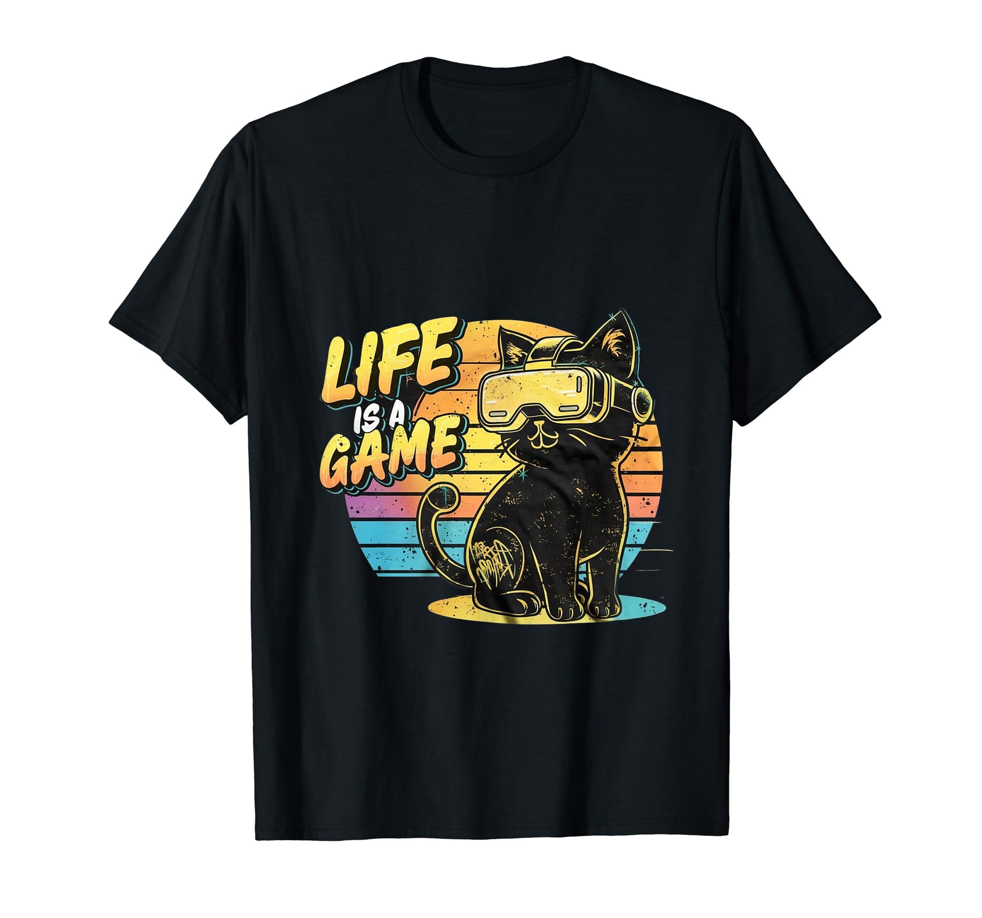 Life Gaming Leopard Baseball Softball T-Shirt - Trendy Graphic for Adults - T-Shirt, Sweatshirt, Hoodie