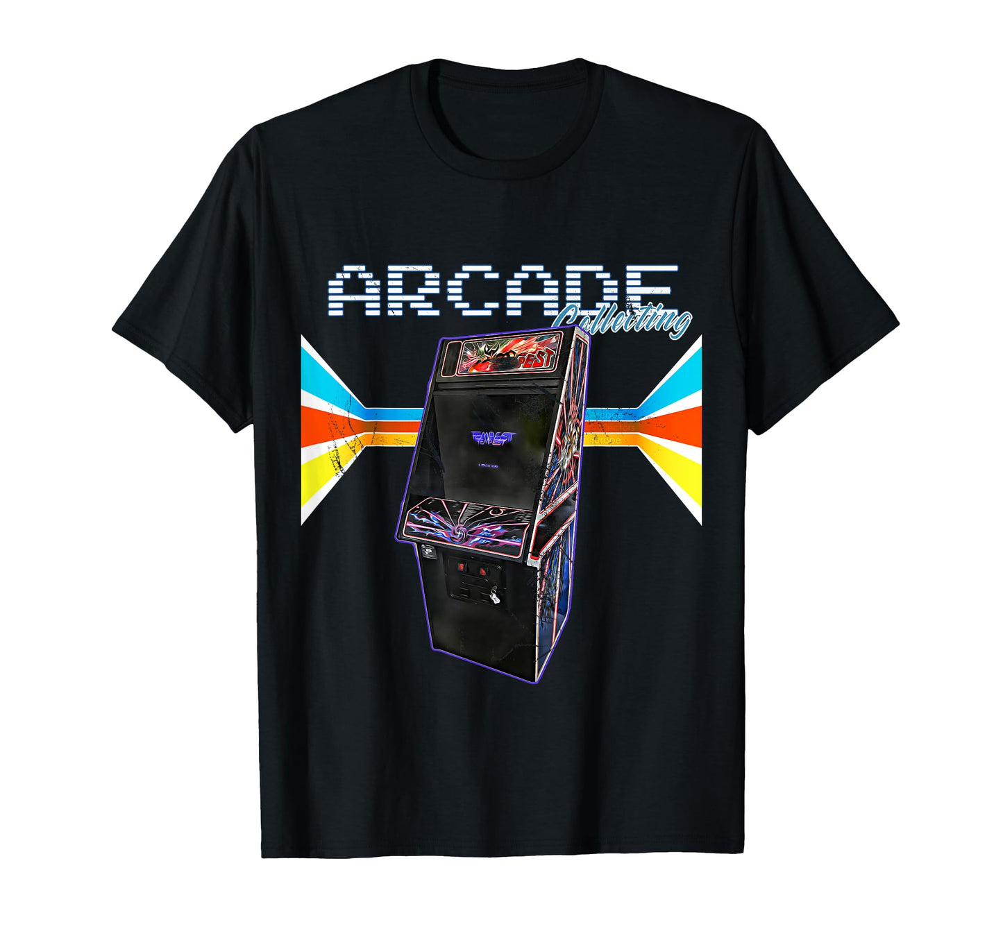 Arcade Cabinet Machine 1970 1980 1990 T-Shirt - Custom Art Print Men Women - T-Shirt, Sweatshirt, Hoodie