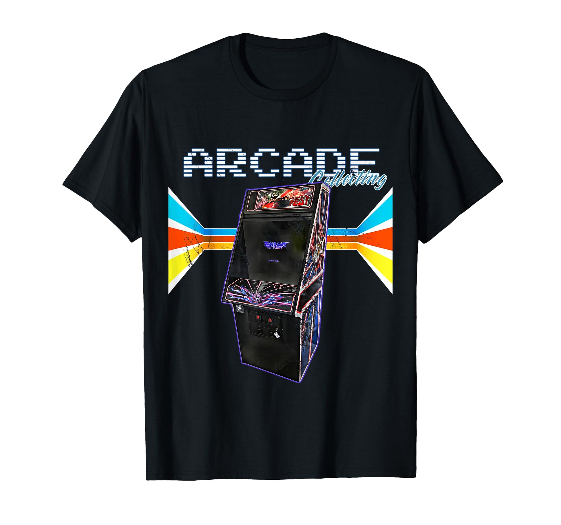 Arcade Cabinet Machine 1970 1980 1990 T-Shirt - Custom Art Print Men Women - T-Shirt, Sweatshirt, Hoodie