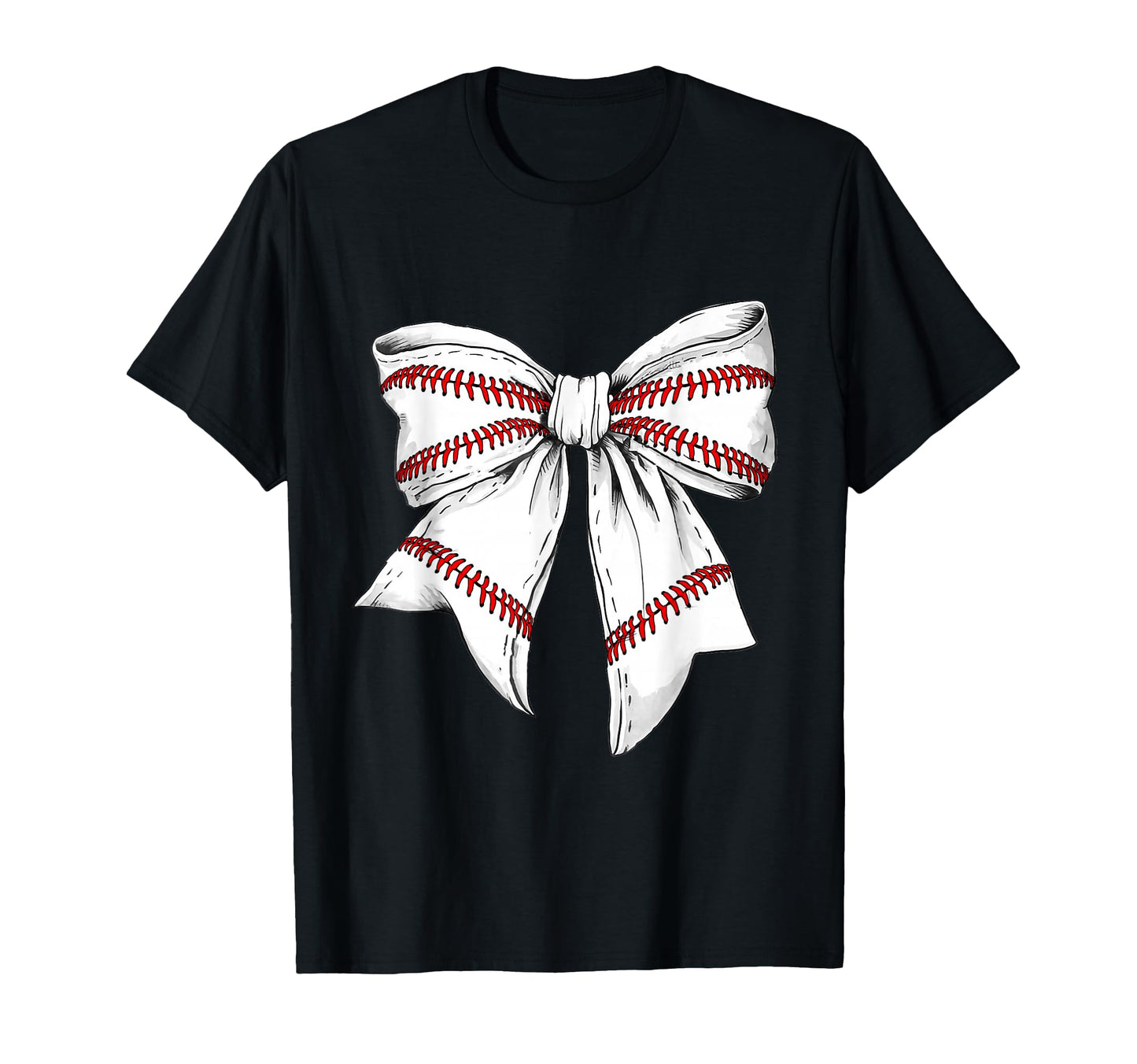 Baseball Mom Coquette Bow Gameday T-Shirt - Casual Everyday Wear for Adults - T-Shirt, Sweatshirt, Hoodie
