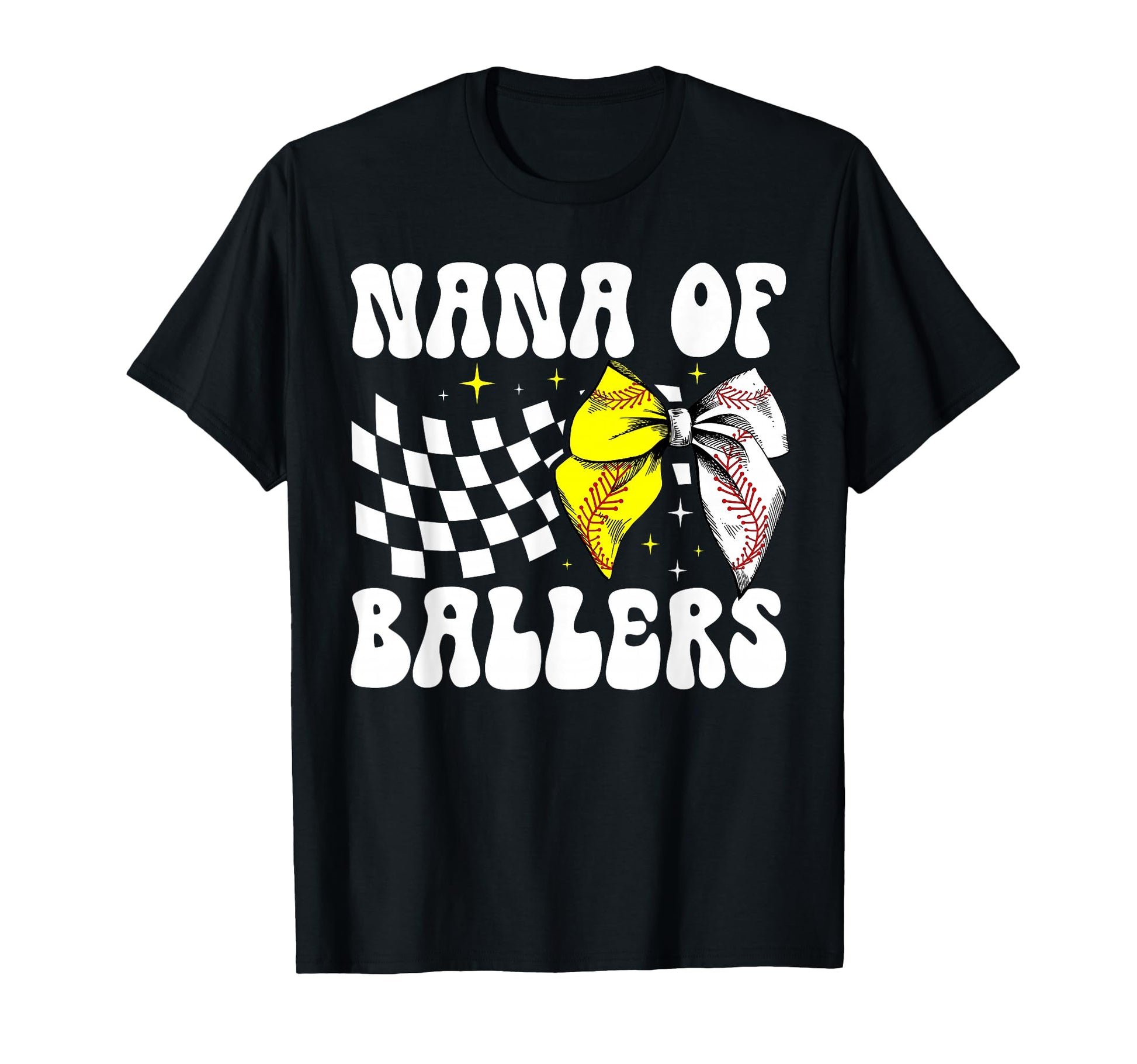 Nana Ballers Coquette Baseball T-Shirt - Casual Everyday Wear Unisex - T-Shirt, Sweatshirt, Hoodie