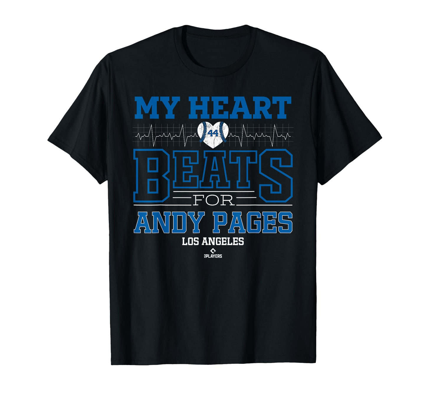 My Heart Beats Andy Pages Los Angeles T-Shirt - Custom Art Print Unisex - T-Shirt, Sweatshirt, Hoodie