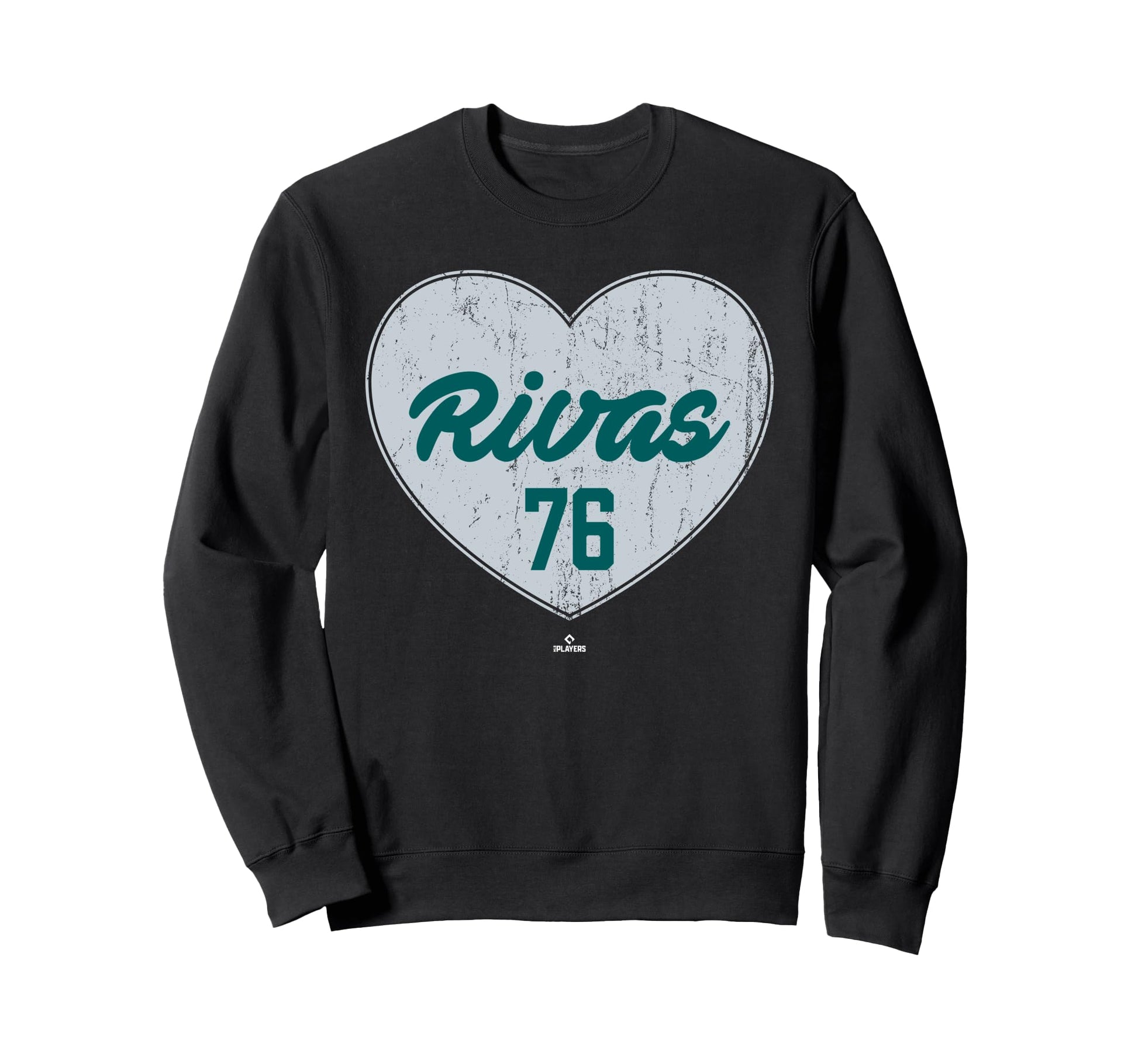 Distressed Heart Leo Rivas Seattle Sweatshirt - Unique Graphic Men Women - T-Shirt, Sweatshirt, Hoodie