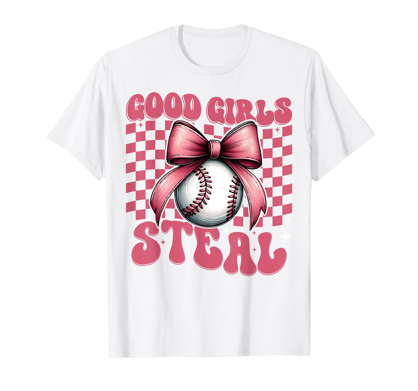 Baseball Mom Mothers Day Coquette Bow Good T-Shirt - Trendy Graphic Unisex - T-Shirt, Sweatshirt, Hoodie