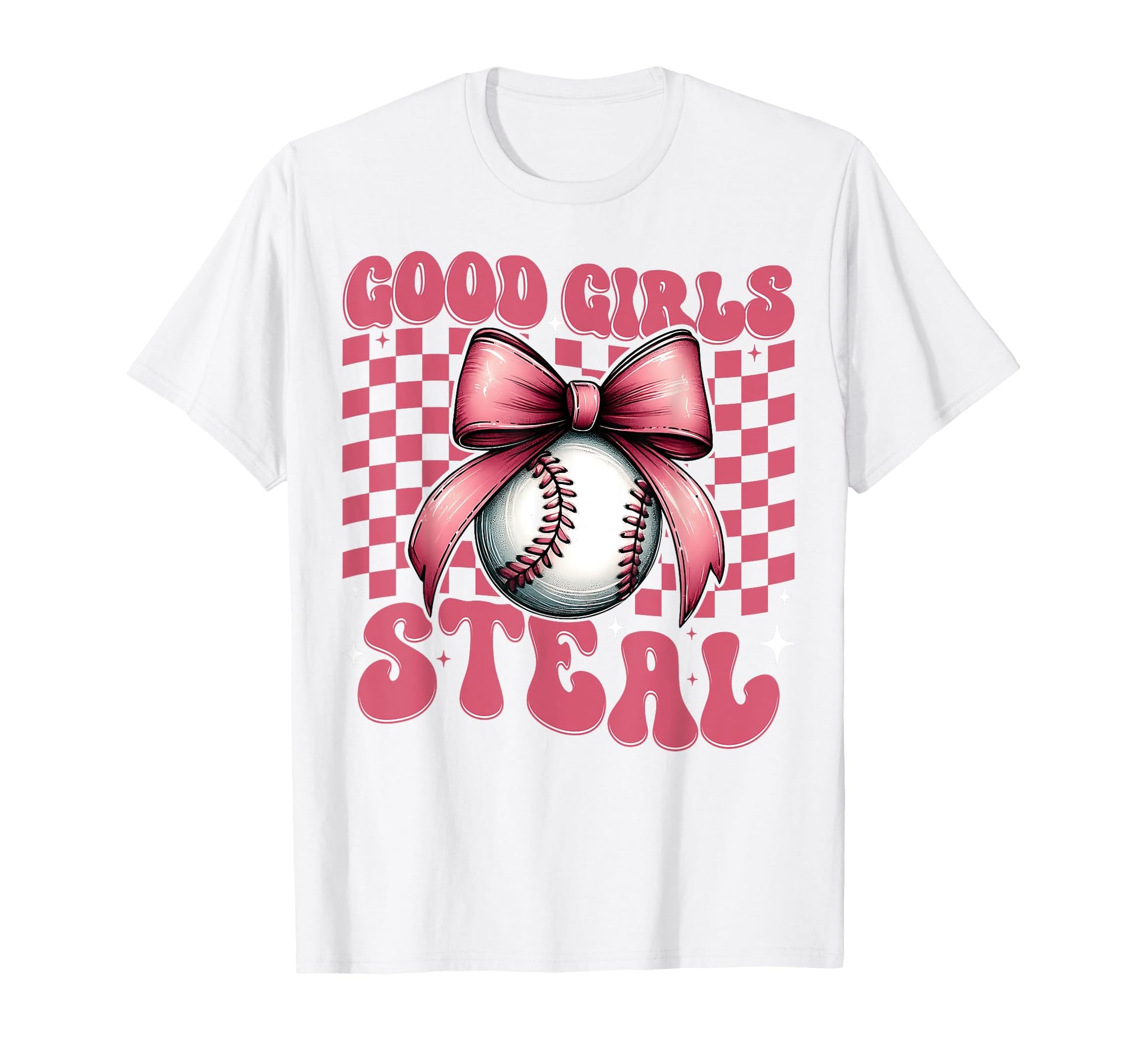 Baseball Mom Mothers Day Coquette Bow Good T-Shirt - Trendy Graphic Unisex - T-Shirt, Sweatshirt, Hoodie