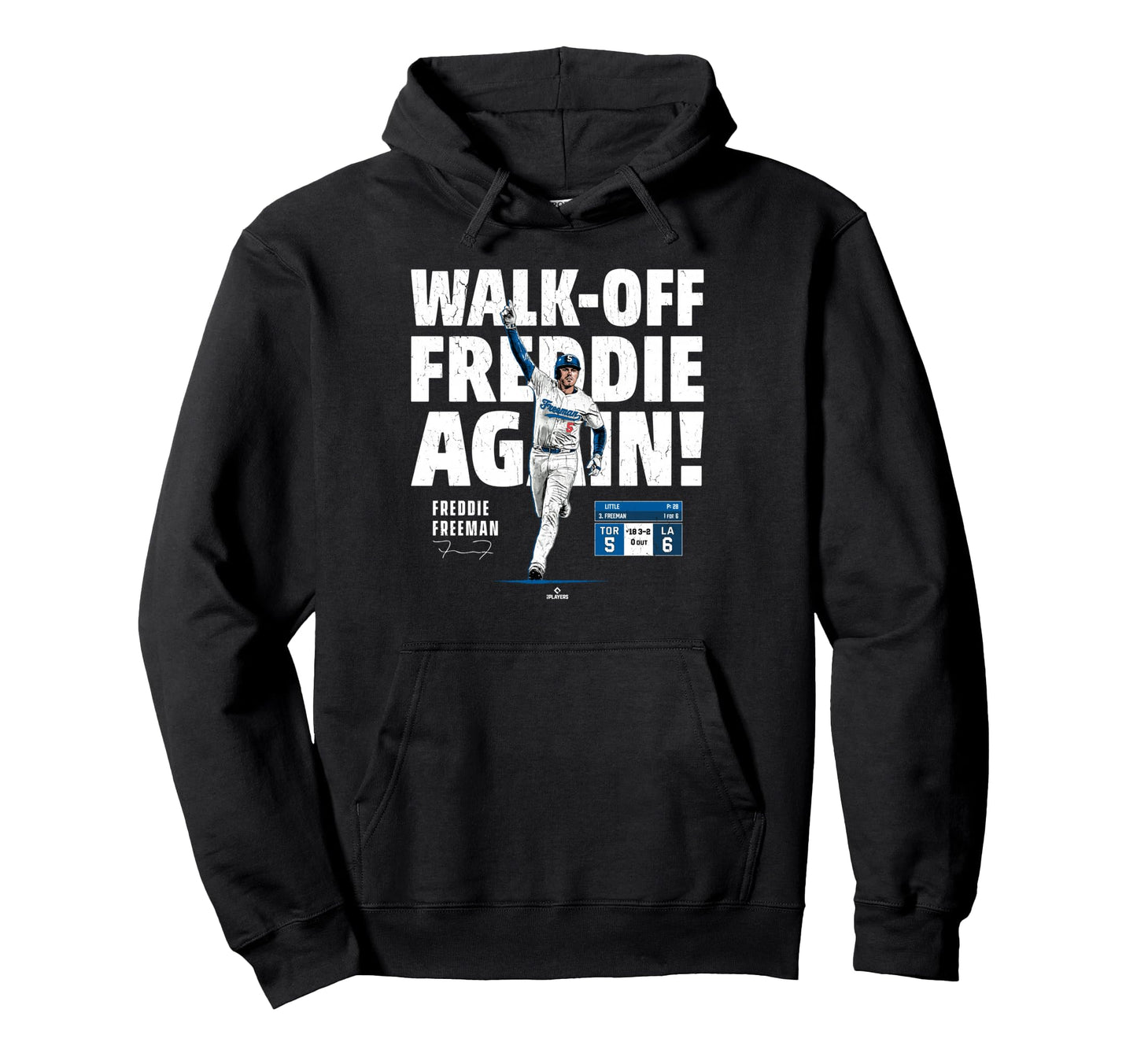 Freddie Freeman Los Angeles Walk Hoodie - Casual Everyday Wear for Adults - T-Shirt, Sweatshirt, Hoodie