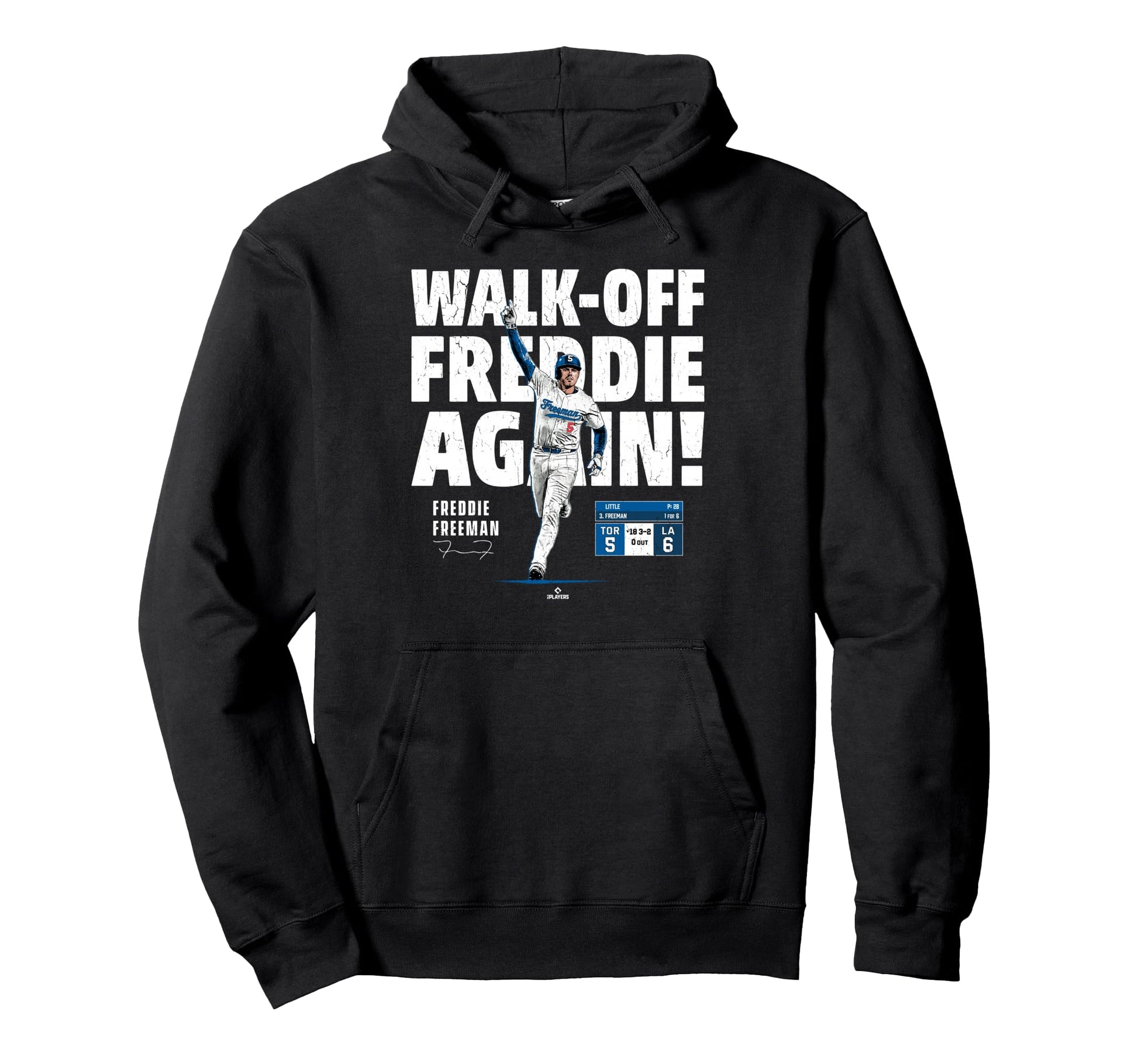 Freddie Freeman Los Angeles Walk Hoodie - Casual Everyday Wear for Adults - T-Shirt, Sweatshirt, Hoodie