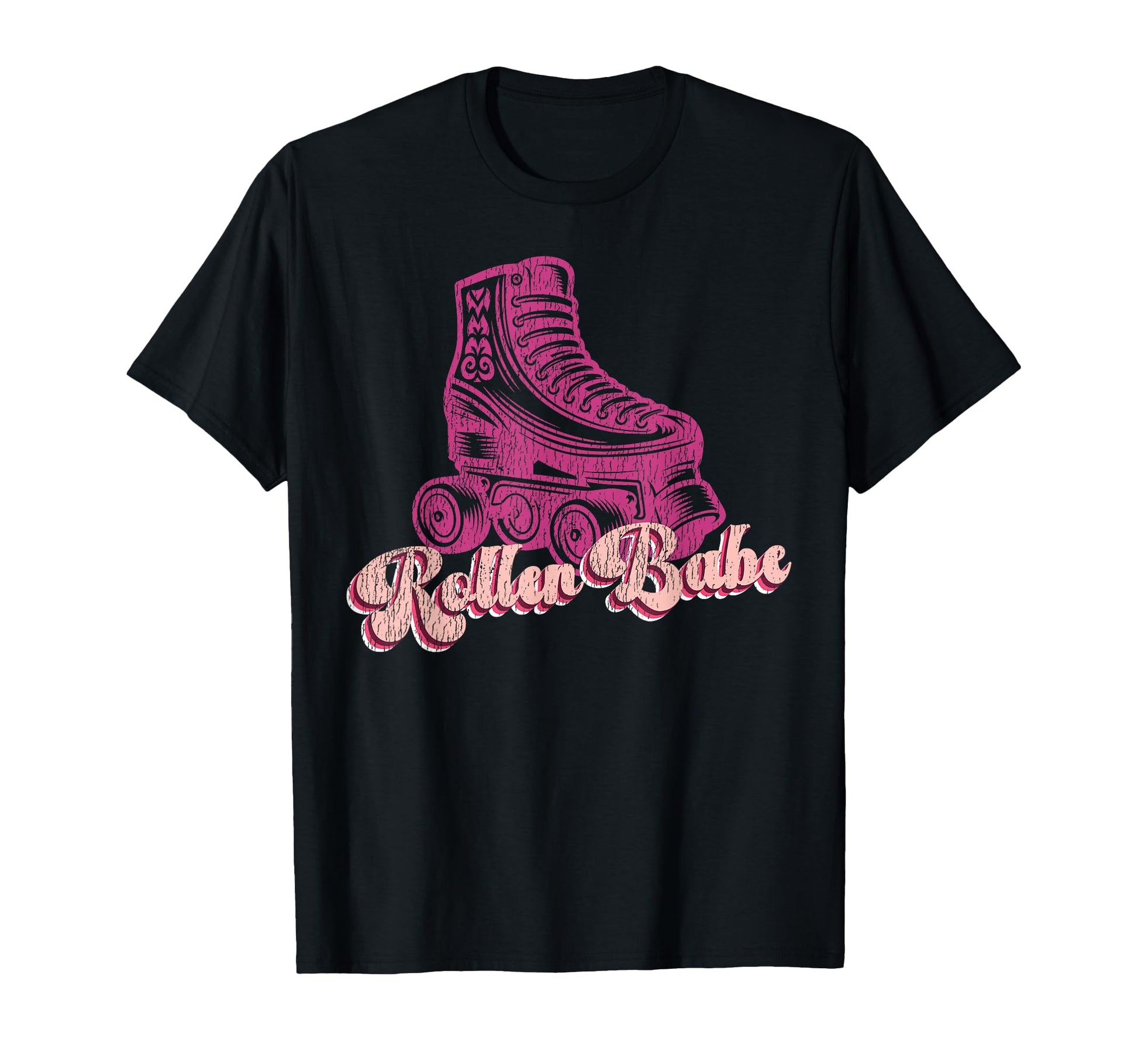 Roller Skating Skate 1970S Roller Babe T-Shirt - Novelty Apparel for Adults - T-Shirt, Sweatshirt, Hoodie