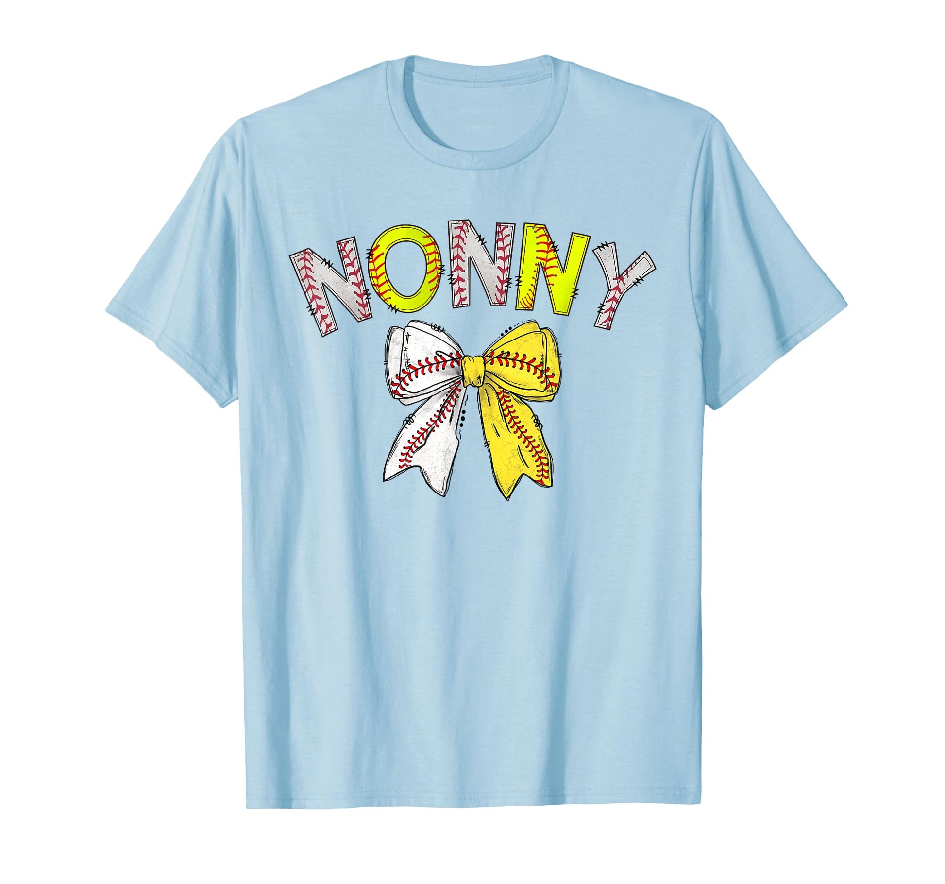 Nonny Both Half Baseball Softball T-Shirt - Novelty Apparel Men Women - T-Shirt, Sweatshirt, Hoodie