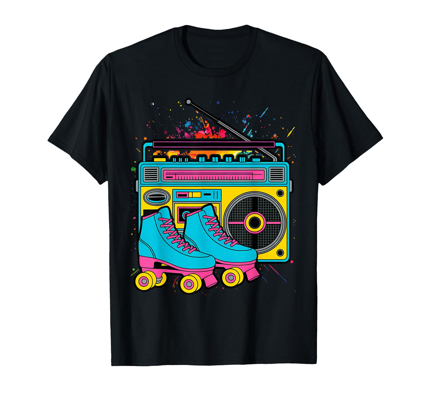 Rollerskates Funny 80S Roller Skating T-Shirt - Fun Novelty Design Unisex - T-Shirt, Sweatshirt, Hoodie