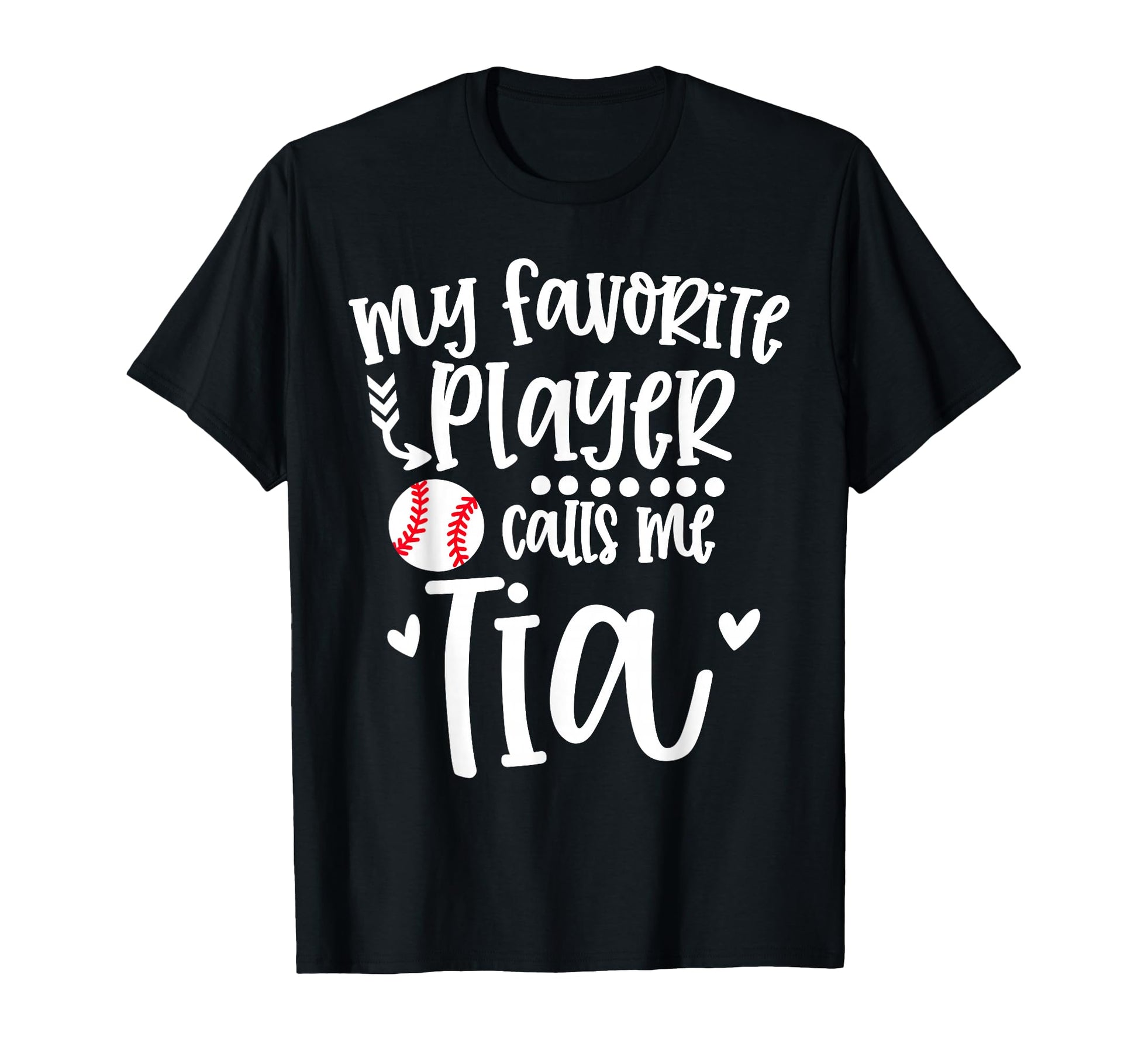 My Favorite Baseball Player Calls T-Shirt - Fun Novelty Design Men Women - T-Shirt, Sweatshirt, Hoodie