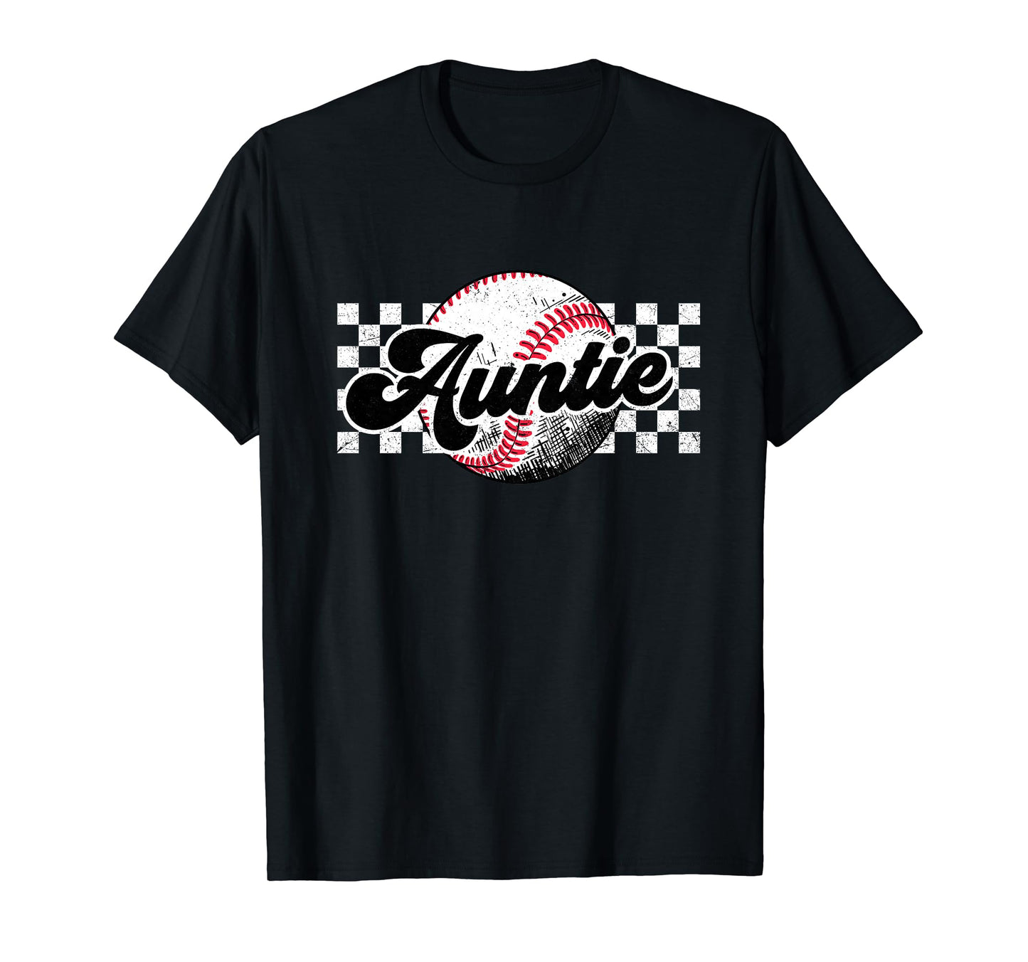 Baseball Auntie T Ball Auntie T-Shirt - Fun Novelty Design Unisex - T-Shirt, Sweatshirt, Hoodie