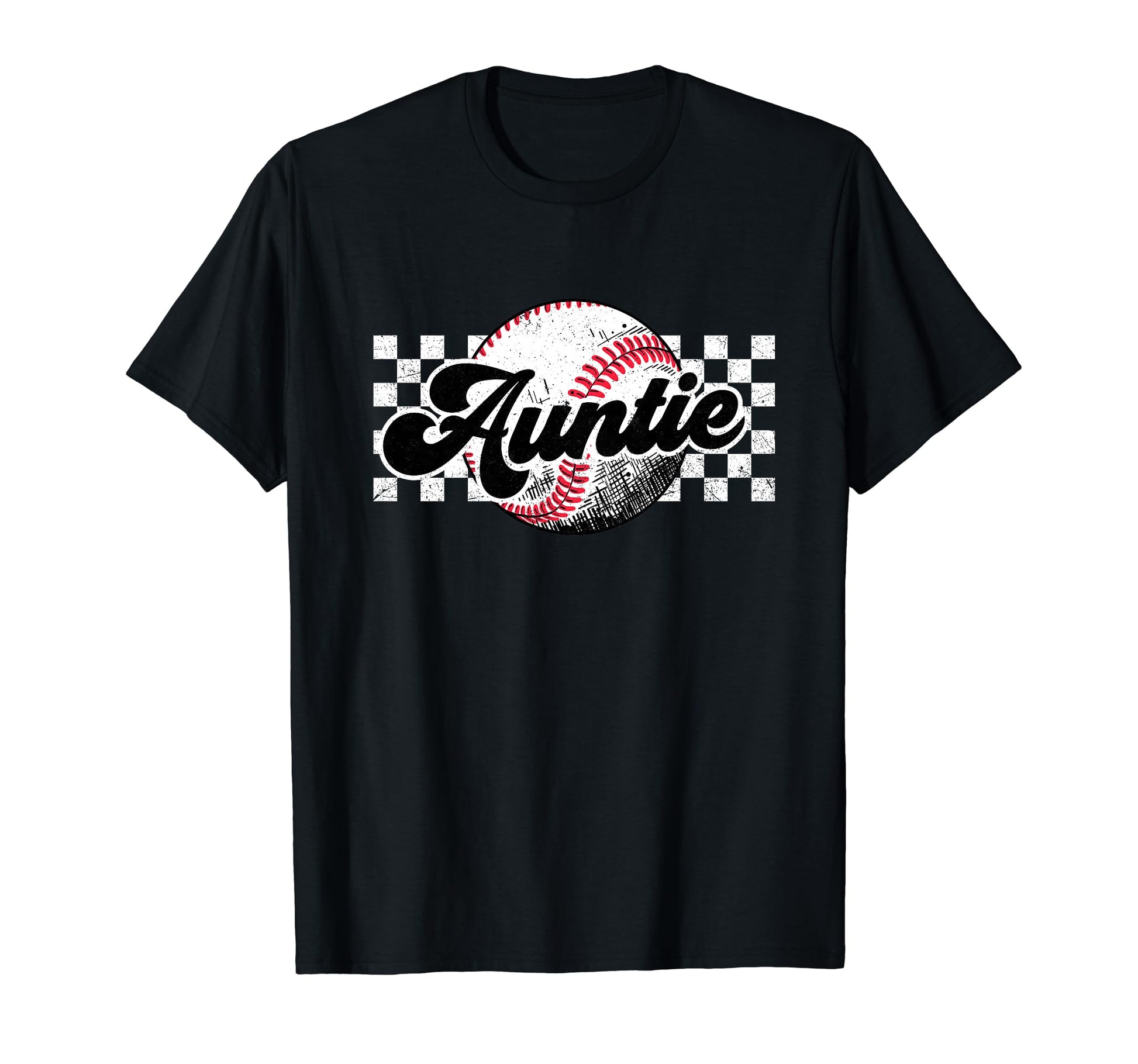 Baseball Auntie T Ball Auntie T-Shirt - Fun Novelty Design Unisex - T-Shirt, Sweatshirt, Hoodie