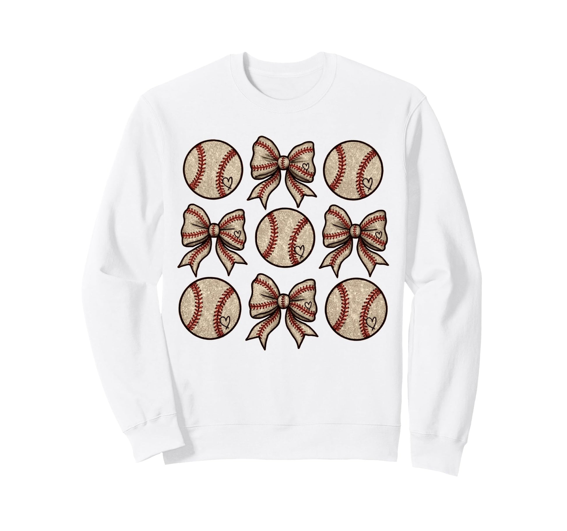 Soccer Bow Game Day Baseball Coquette Sweatshirt - Streetwear Style Unisex - T-Shirt, Sweatshirt, Hoodie
