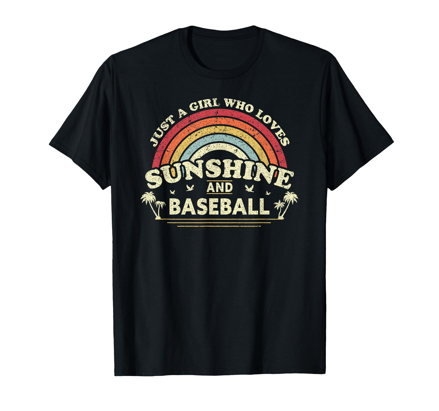 Who Loves Sunshine And Baseball T-Shirt - Aesthetic Graphic Men Women - T-Shirt, Sweatshirt, Hoodie
