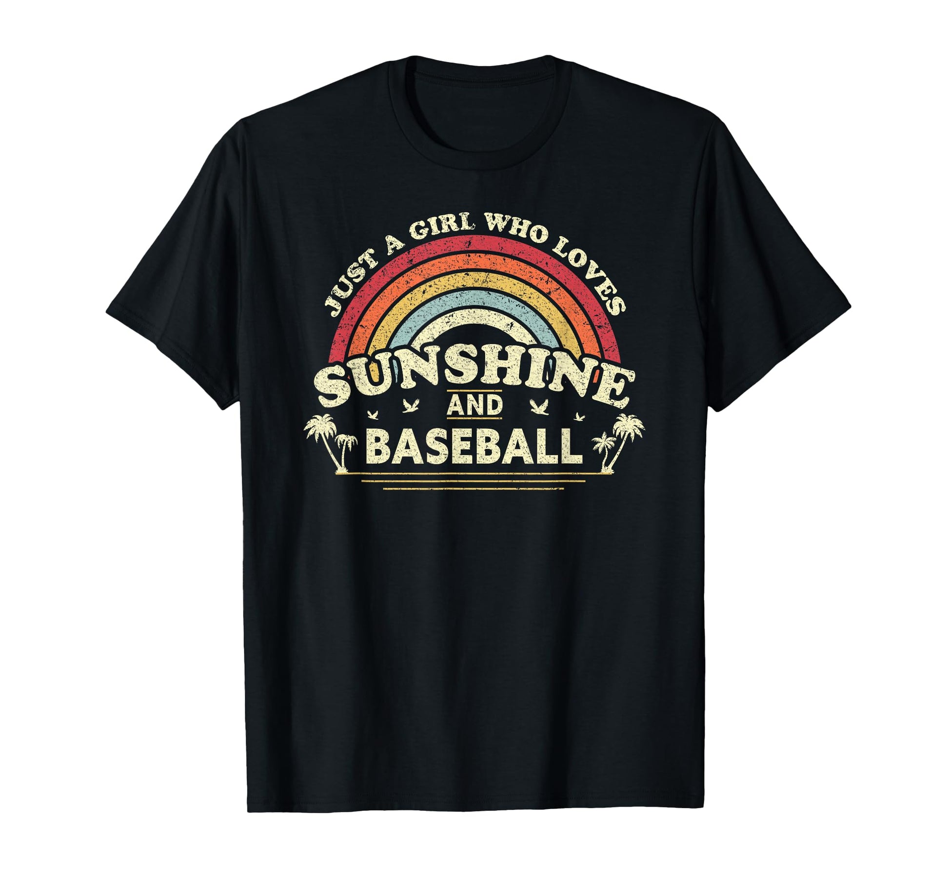 Who Loves Sunshine And Baseball T-Shirt - Aesthetic Graphic Men Women - T-Shirt, Sweatshirt, Hoodie
