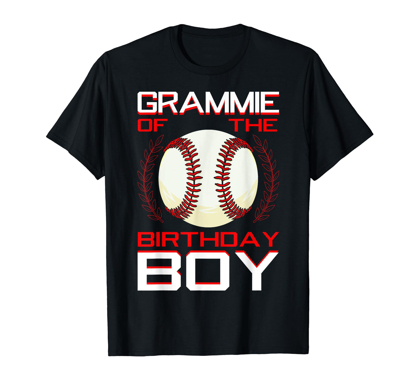 Grammie Birthday Baseball Theme Bday T-Shirt - Graphic Print Men Women - T-Shirt, Sweatshirt, Hoodie
