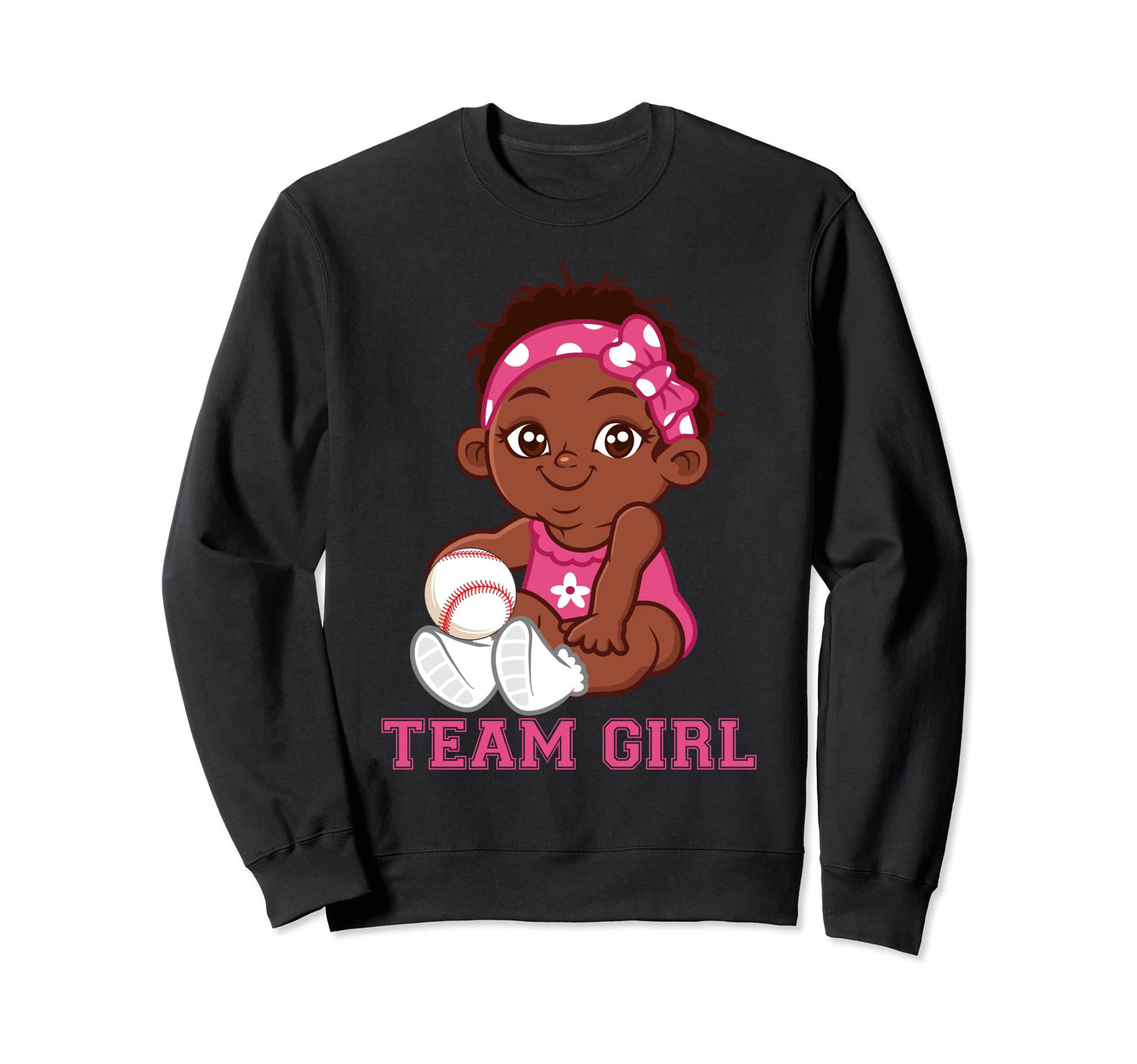 Baseball Team And Gender Reveal Sweatshirt - Novelty Apparel for Adults - T-Shirt, Sweatshirt, Hoodie
