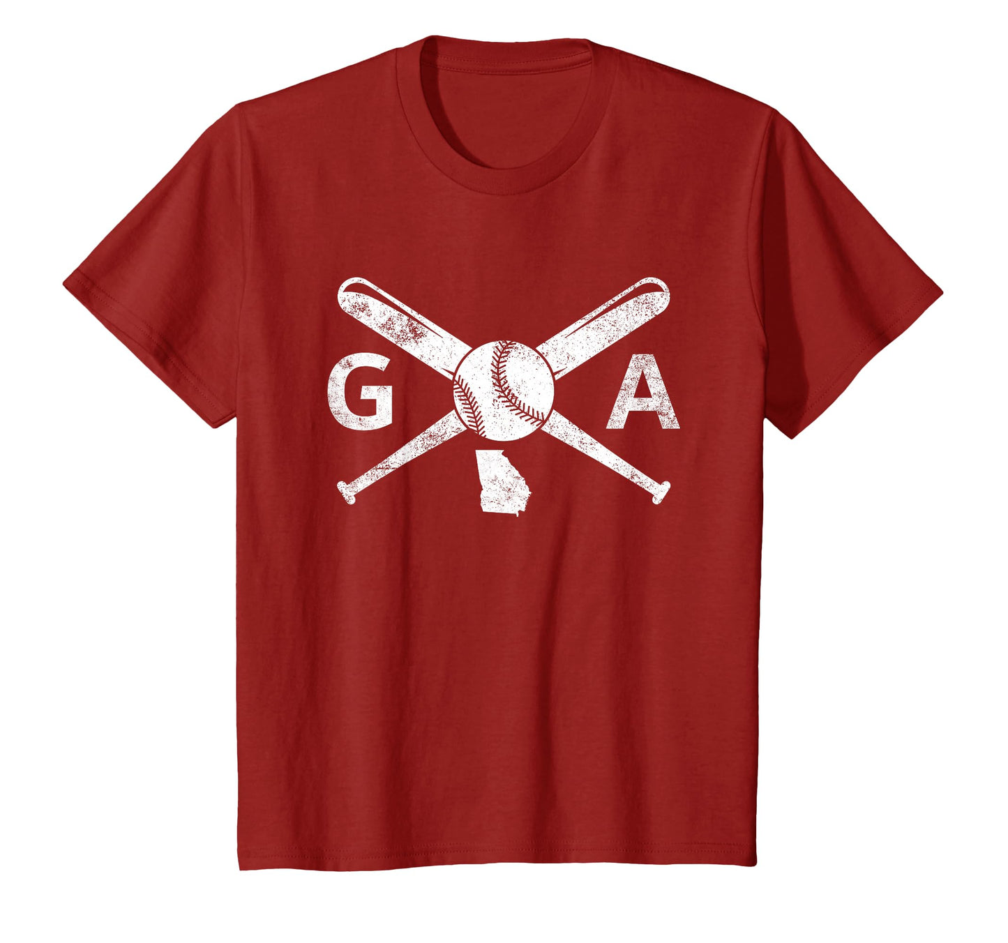 Georgia Baseball Love Ga Baseball T-Shirt - Graphic Print for Adults - T-Shirt, Sweatshirt, Hoodie