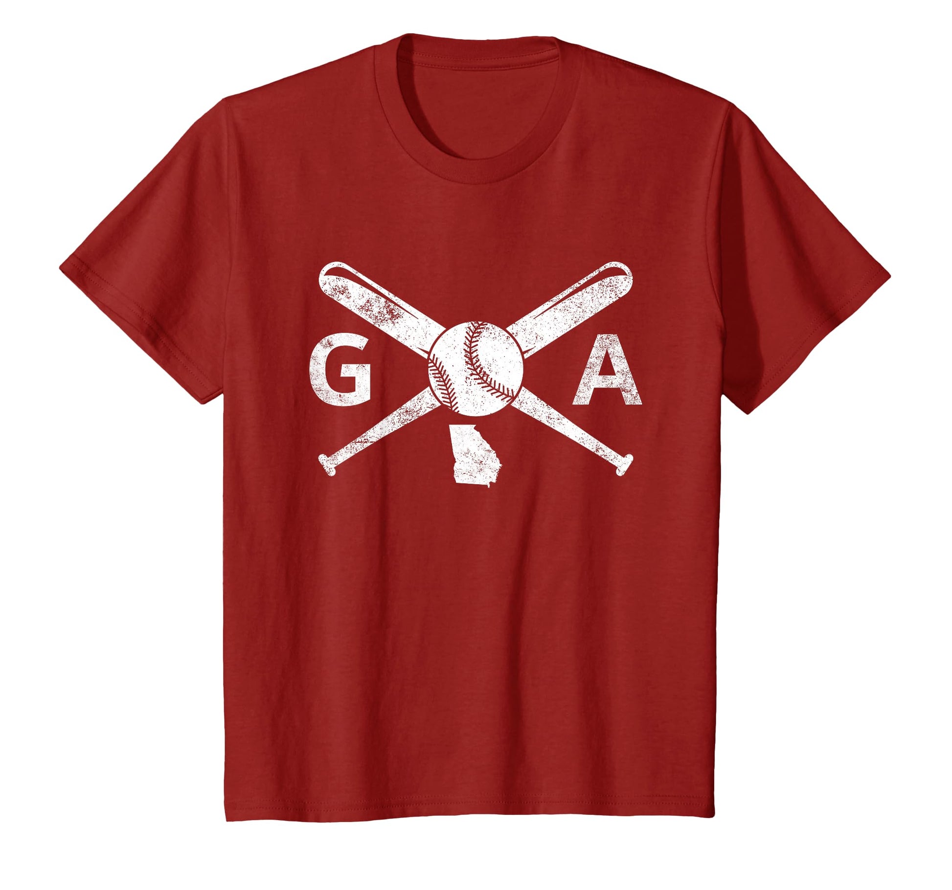 Georgia Baseball Love Ga Baseball T-Shirt - Graphic Print for Adults - T-Shirt, Sweatshirt, Hoodie