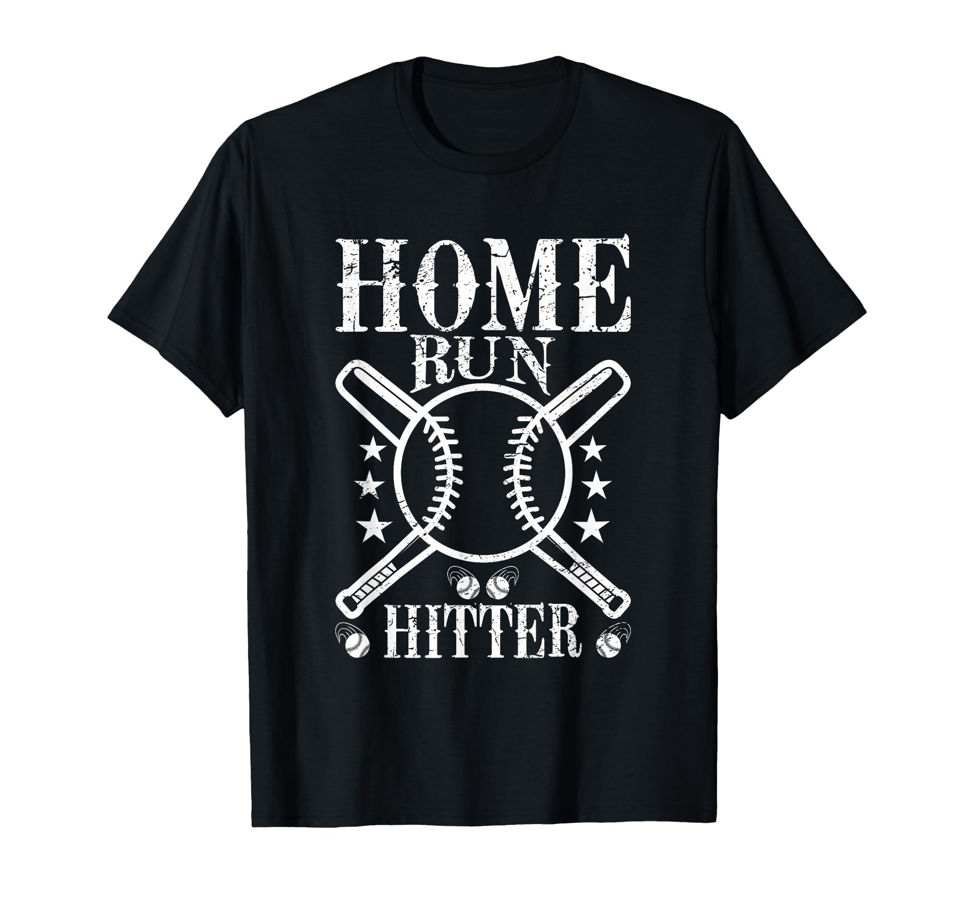 Home Run Hitter Bat And Ball Sports T-Shirt - Trendy Graphic Men Women - T-Shirt, Sweatshirt, Hoodie