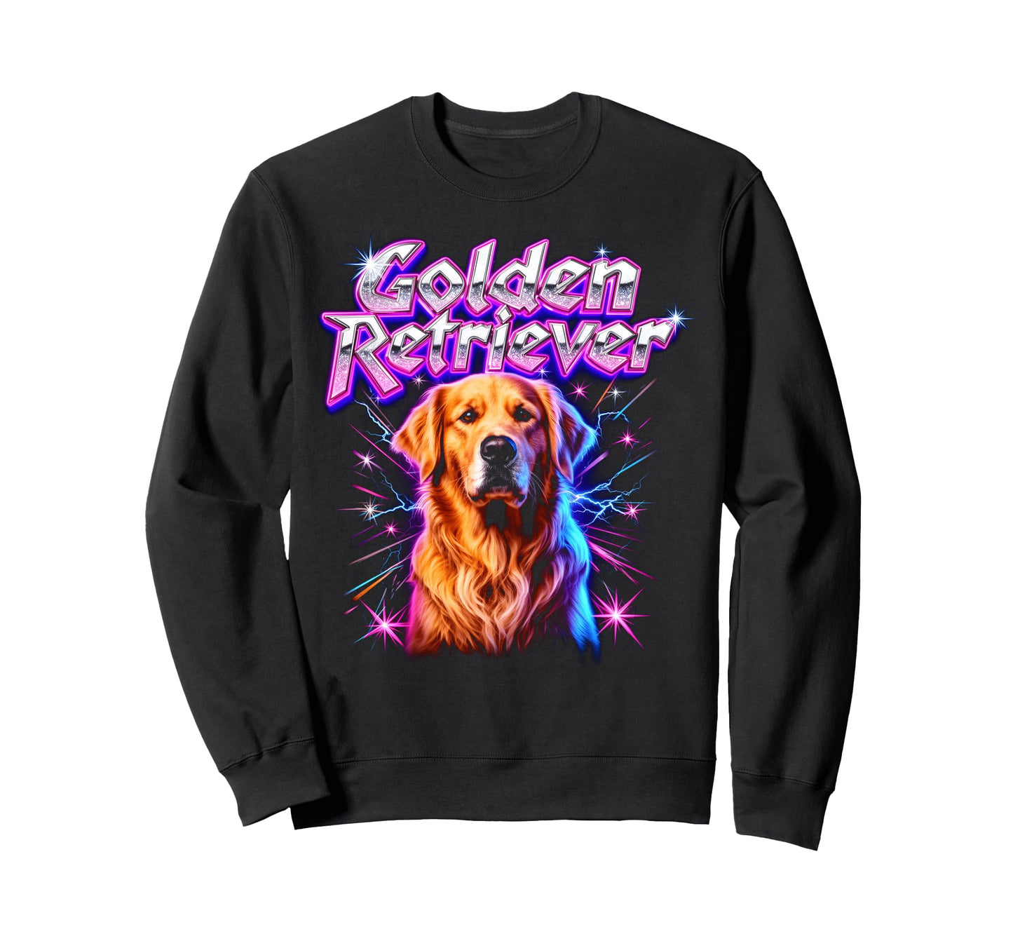 Golden Retriever Golden Sweatshirt - Fun Novelty Design Men Women - T-Shirt, Sweatshirt, Hoodie