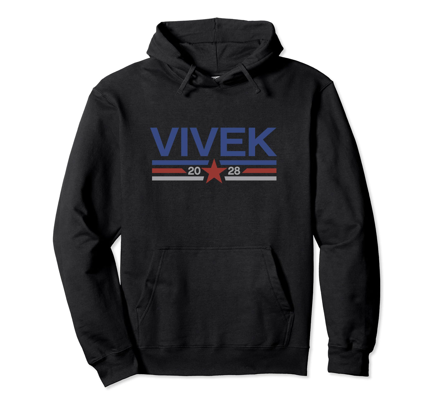 Vivek Ramaswamy 2028 Red White Blue Hoodie - Novelty Apparel for Adults - T-Shirt, Sweatshirt, Hoodie