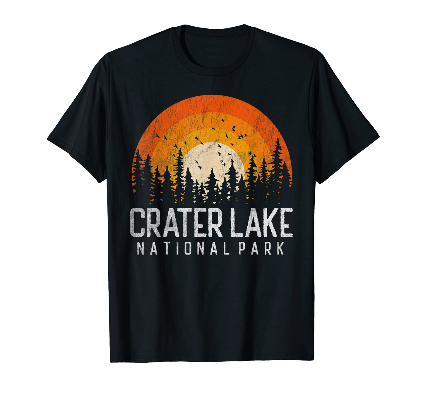 Crater Lake Us National Park T-Shirt - Casual Everyday Wear for Adults - T-Shirt, Sweatshirt, Hoodie