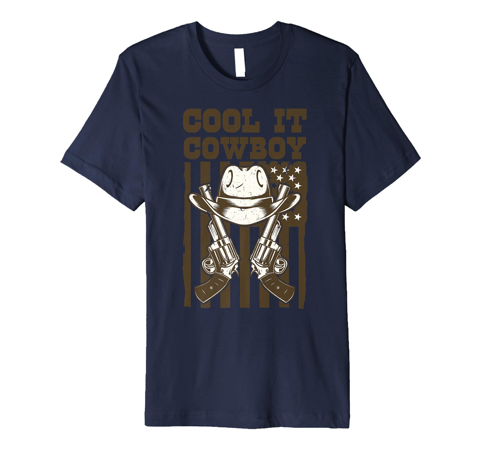 It Cowboy Patriotic Usa Flag T-Shirt - Aesthetic Graphic Men Women - T-Shirt, Sweatshirt, Hoodie