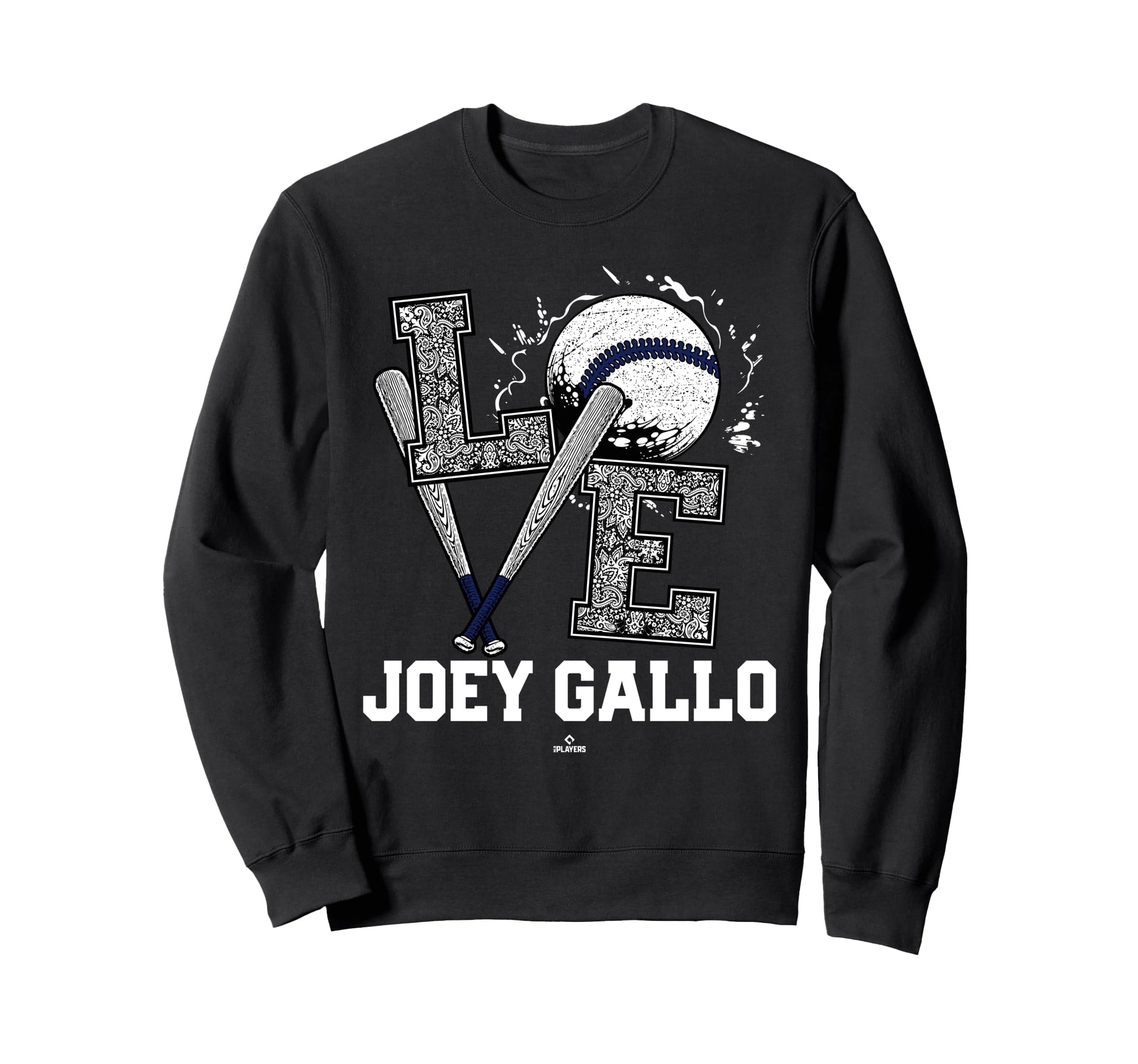 Distressed Baseball Love Joey Gallo Sweatshirt - Fun Novelty Design Unisex - T-Shirt, Sweatshirt, Hoodie