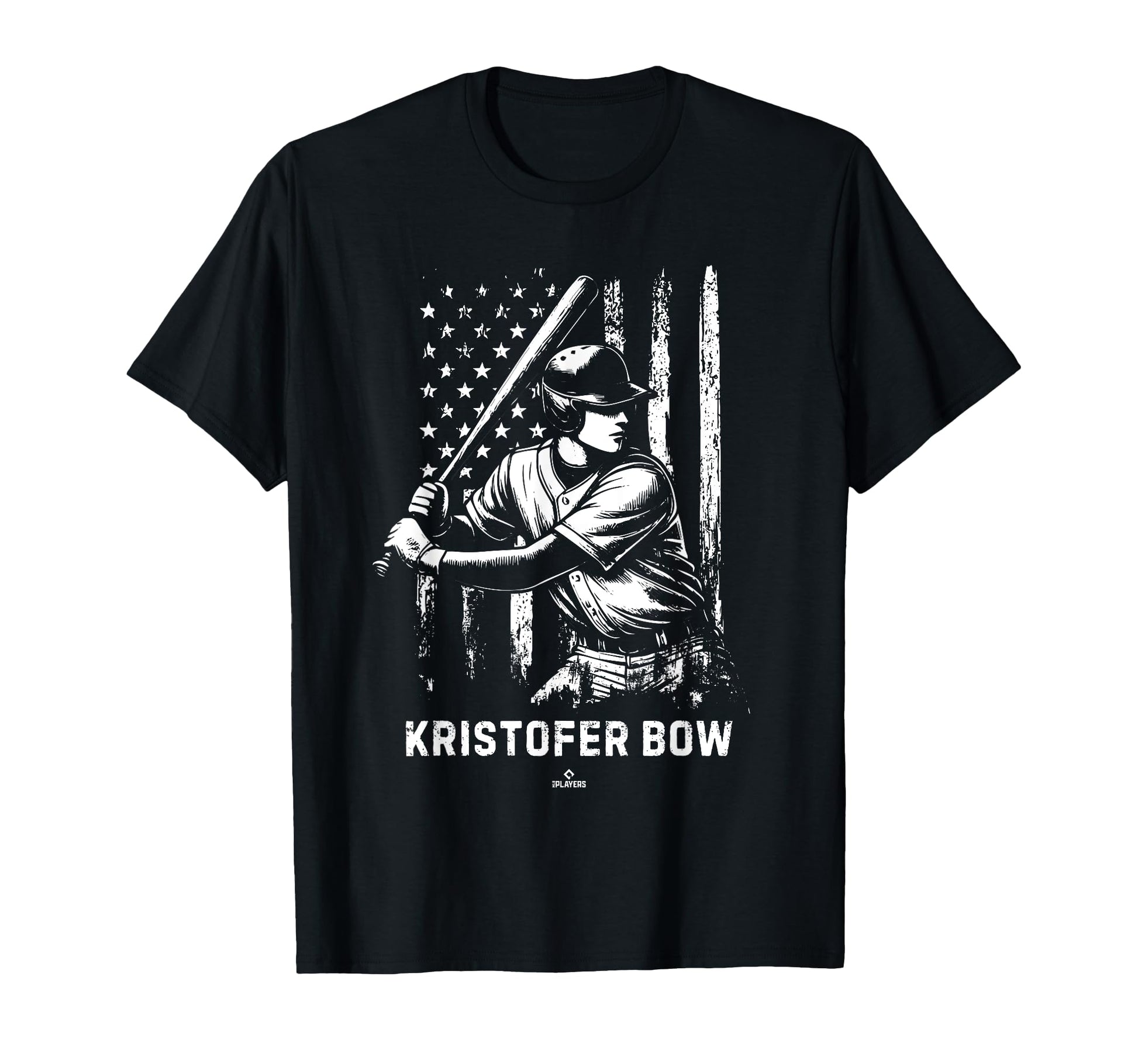 Player Illustration Flag Kristofer Bow T-Shirt - Custom Art Print Unisex - T-Shirt, Sweatshirt, Hoodie