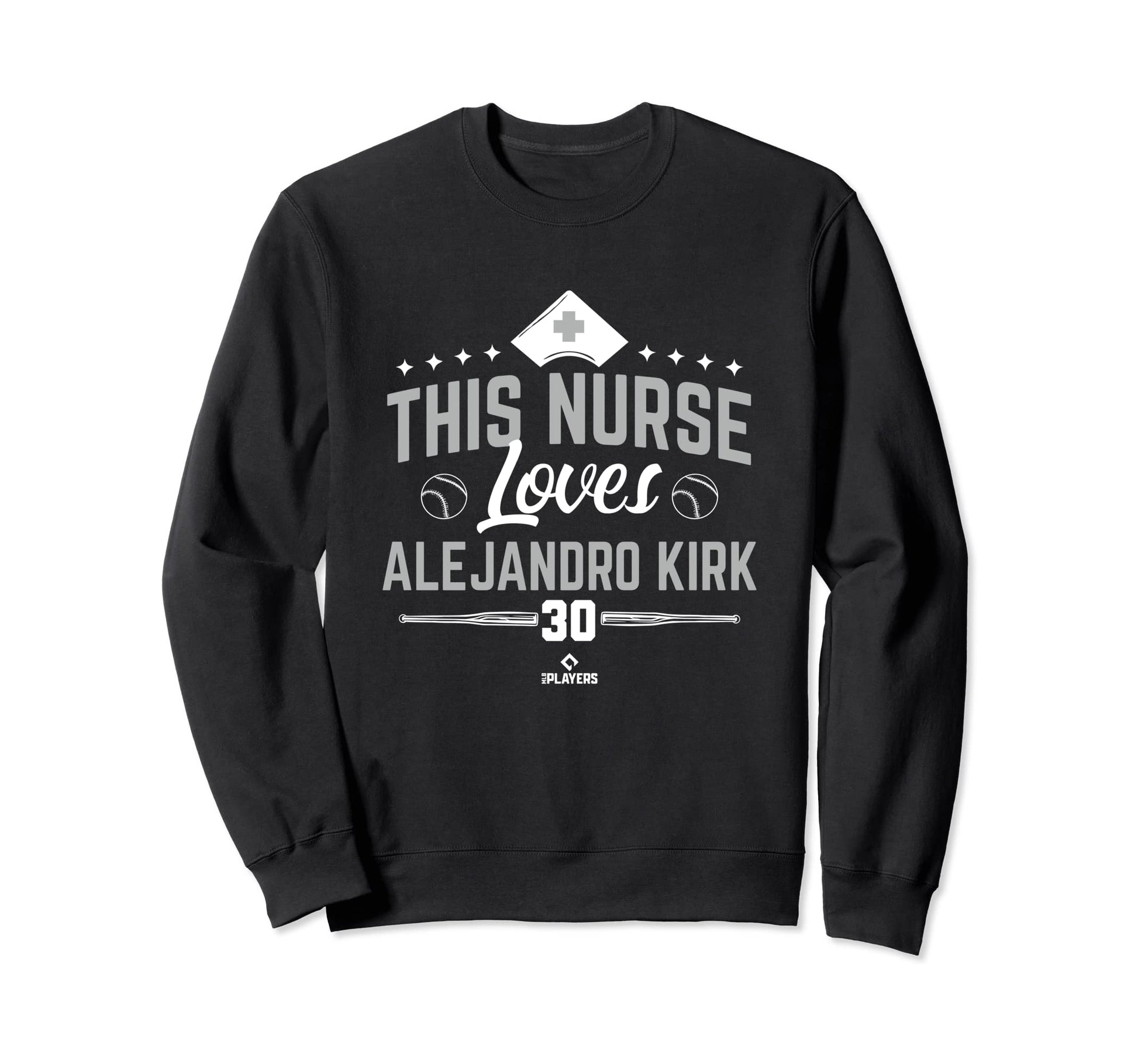 This Nurse Loves Alejandro Kirk Sweatshirt - Aesthetic Graphic Men Women - T-Shirt, Sweatshirt, Hoodie