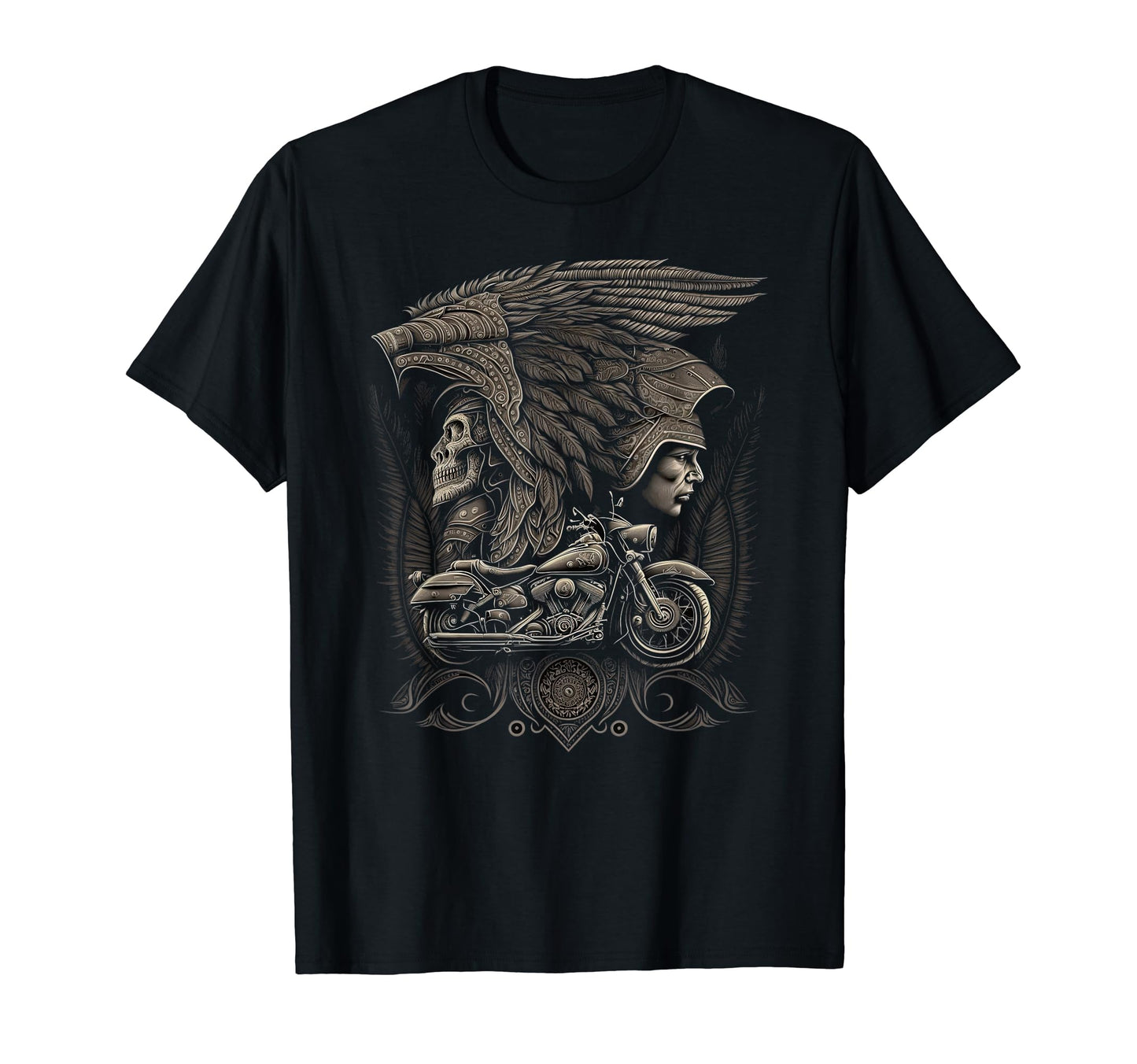 Native American Bikes Motorcycle Indian T-Shirt - Streetwear Style Unisex - T-Shirt, Sweatshirt, Hoodie