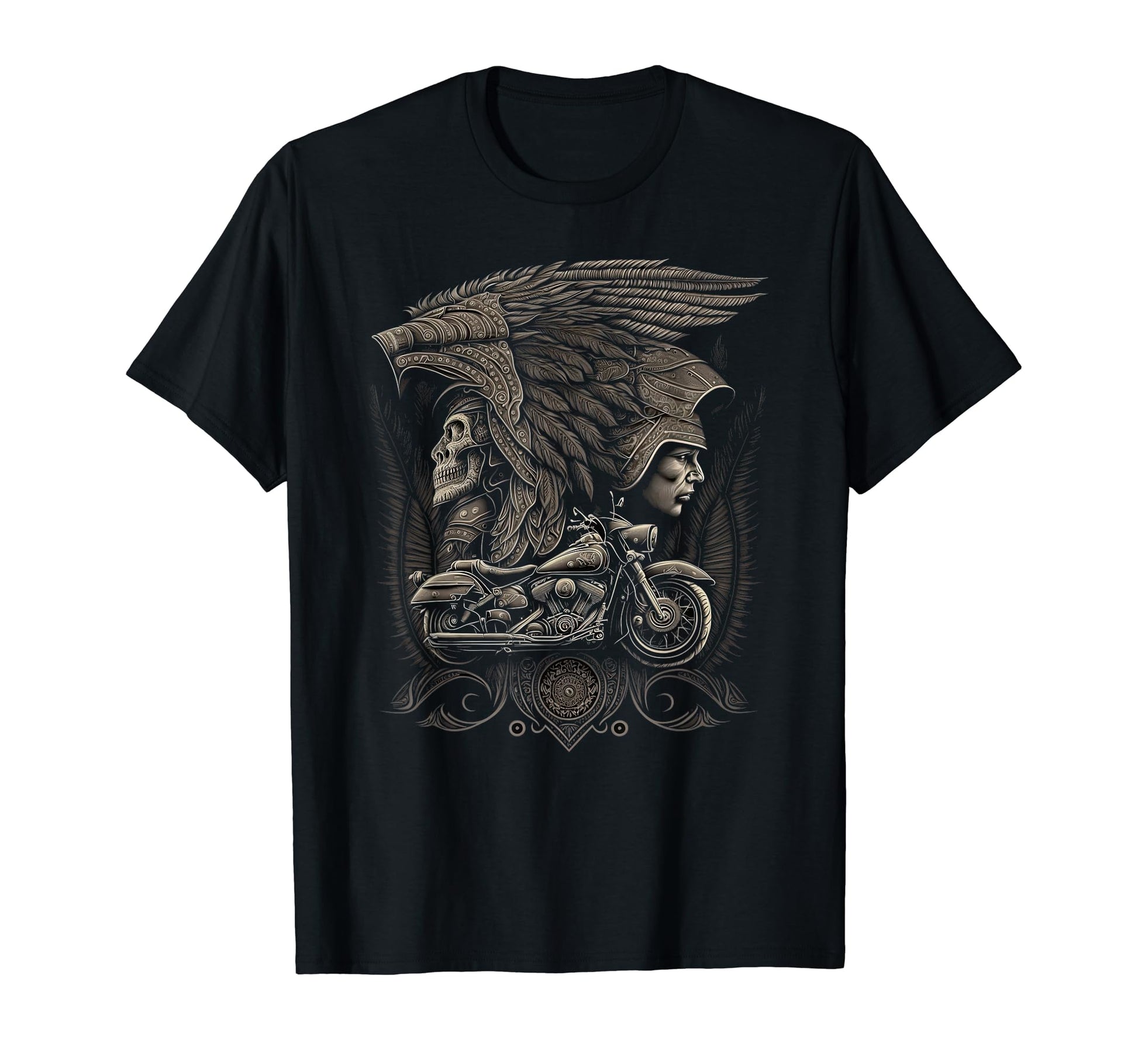 Native American Bikes Motorcycle Indian T-Shirt - Streetwear Style Unisex - T-Shirt, Sweatshirt, Hoodie