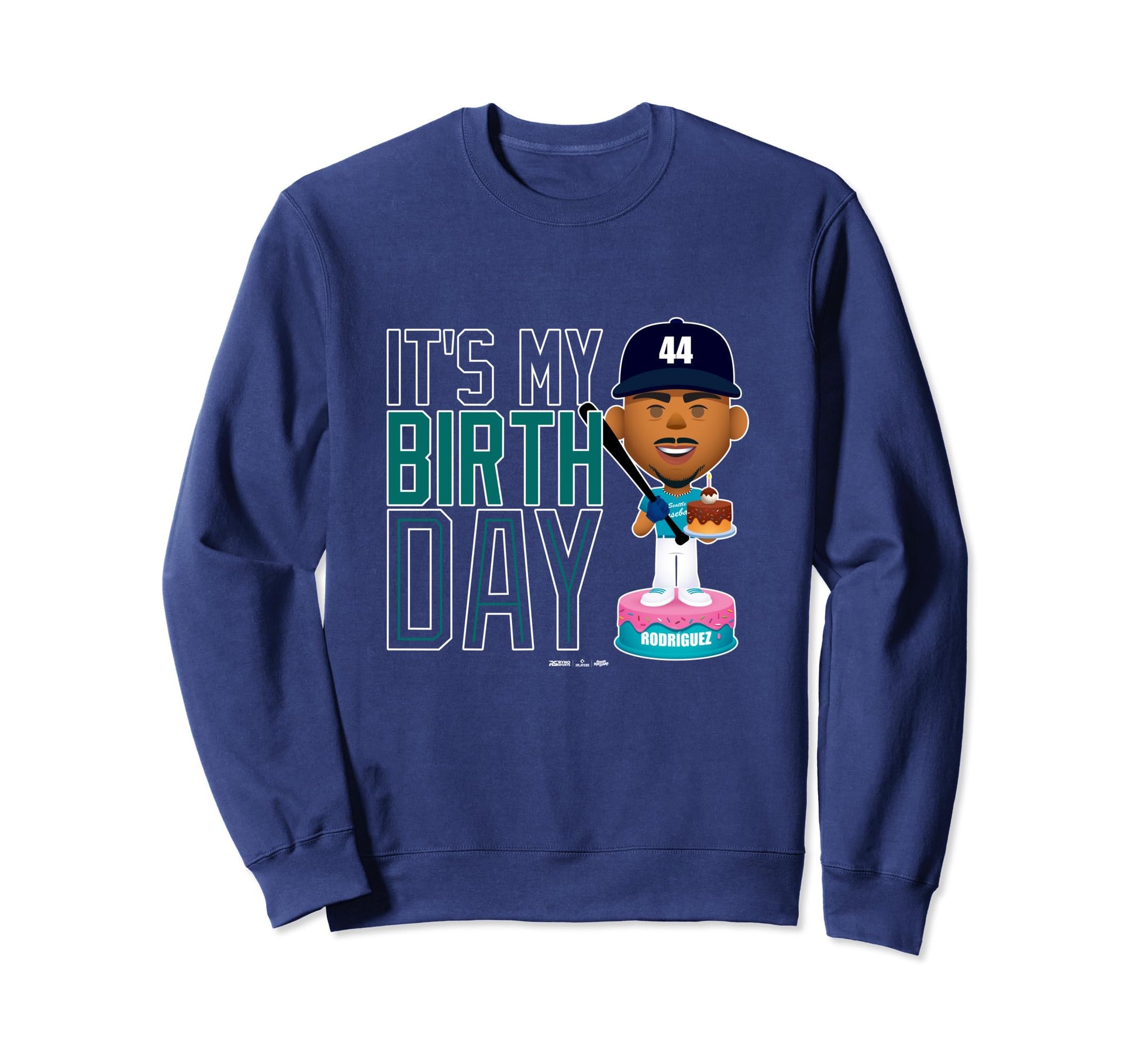 Julio Rodr Guez Seattle Baseball Sweatshirt - Novelty Apparel Unisex - T-Shirt, Sweatshirt, Hoodie