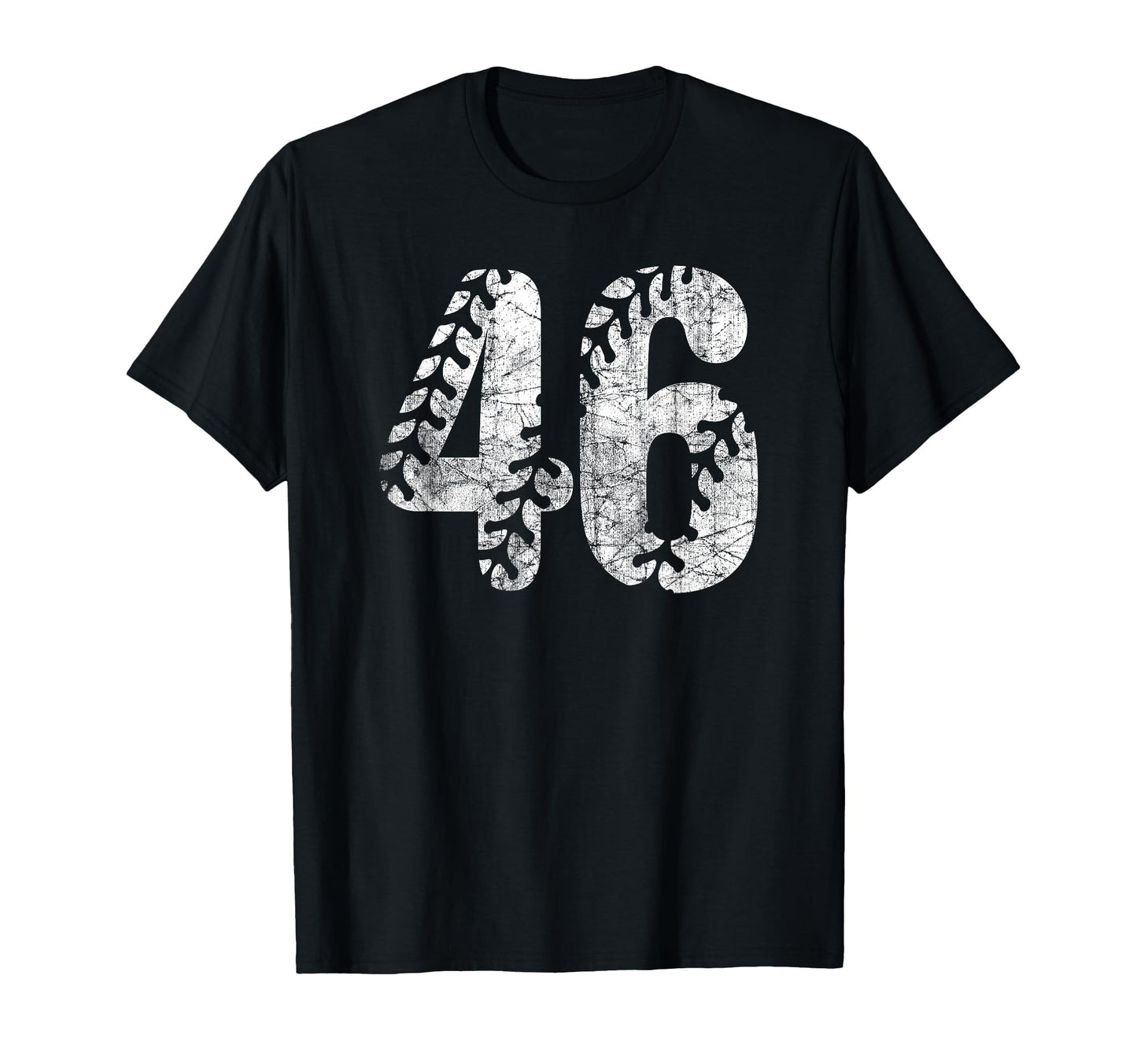 Baseball Softball Mom 46 Number 46 T-Shirt - Custom Art Print for Adults - T-Shirt, Sweatshirt, Hoodie