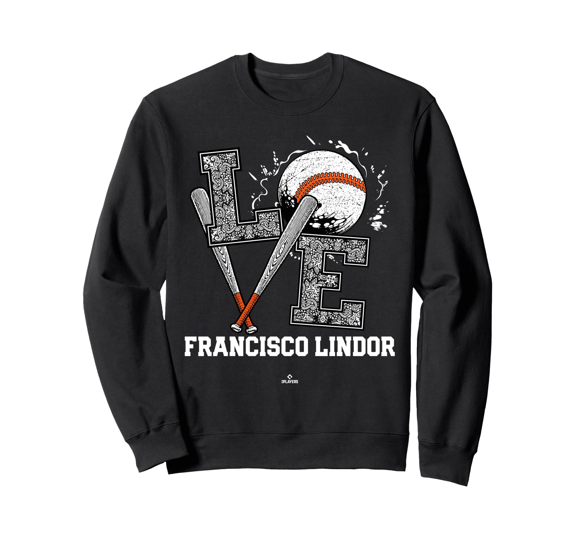 Distressed Baseball Love Sweatshirt - Streetwear Style for Adults - T-Shirt, Sweatshirt, Hoodie