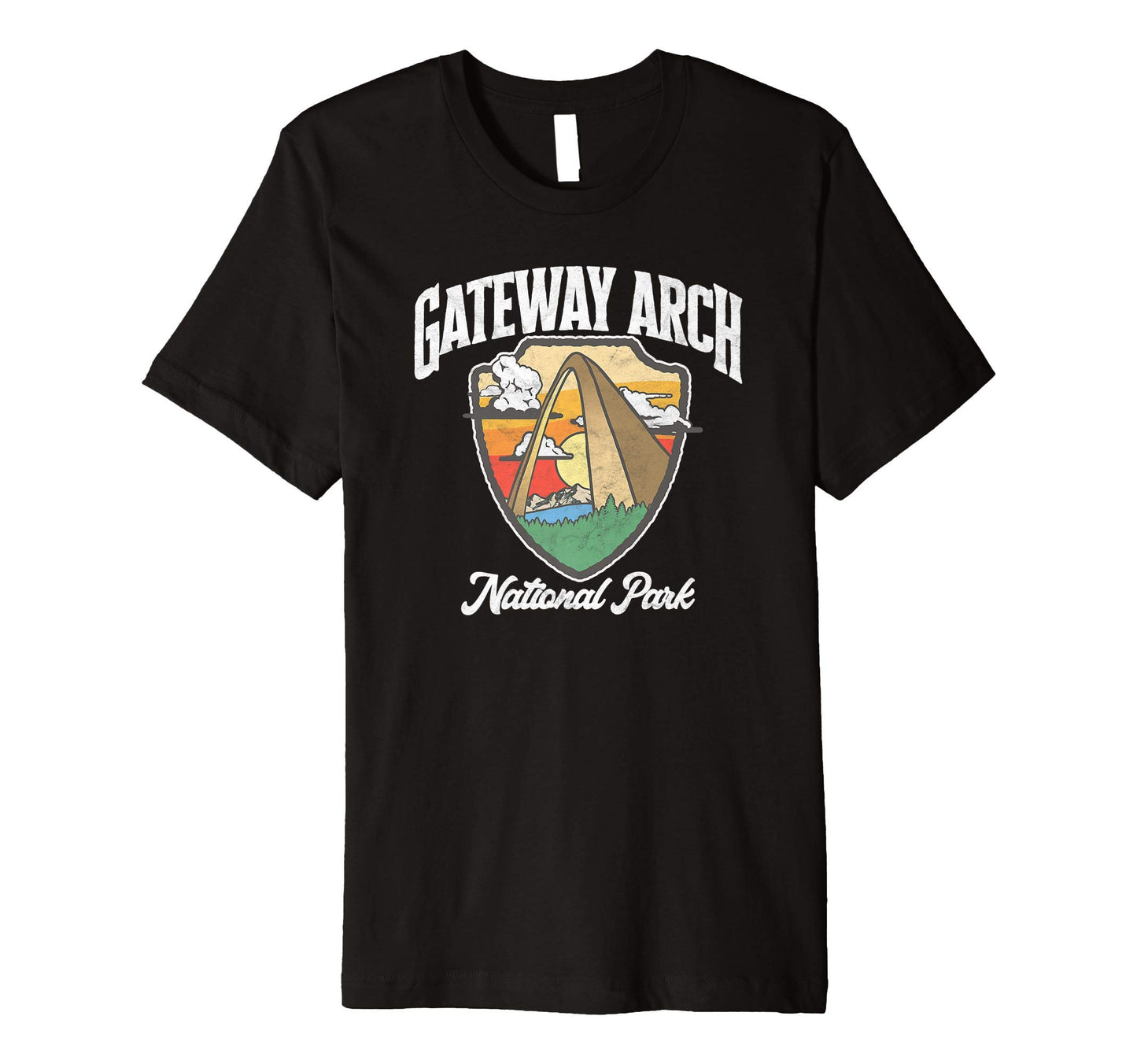 Gateway Arch National Park T-Shirt - Custom Art Print for Adults - T-Shirt, Sweatshirt, Hoodie