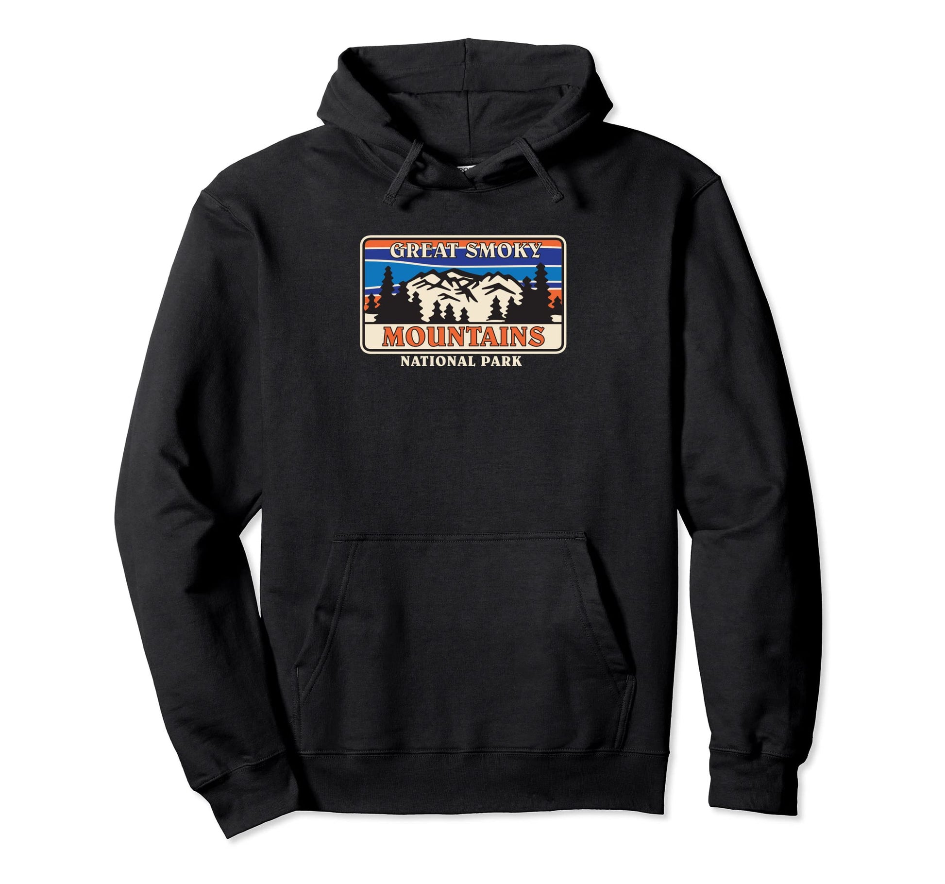 Great Smoky Mountains National Park Hoodie - Unique Graphic Unisex - T-Shirt, Sweatshirt, Hoodie