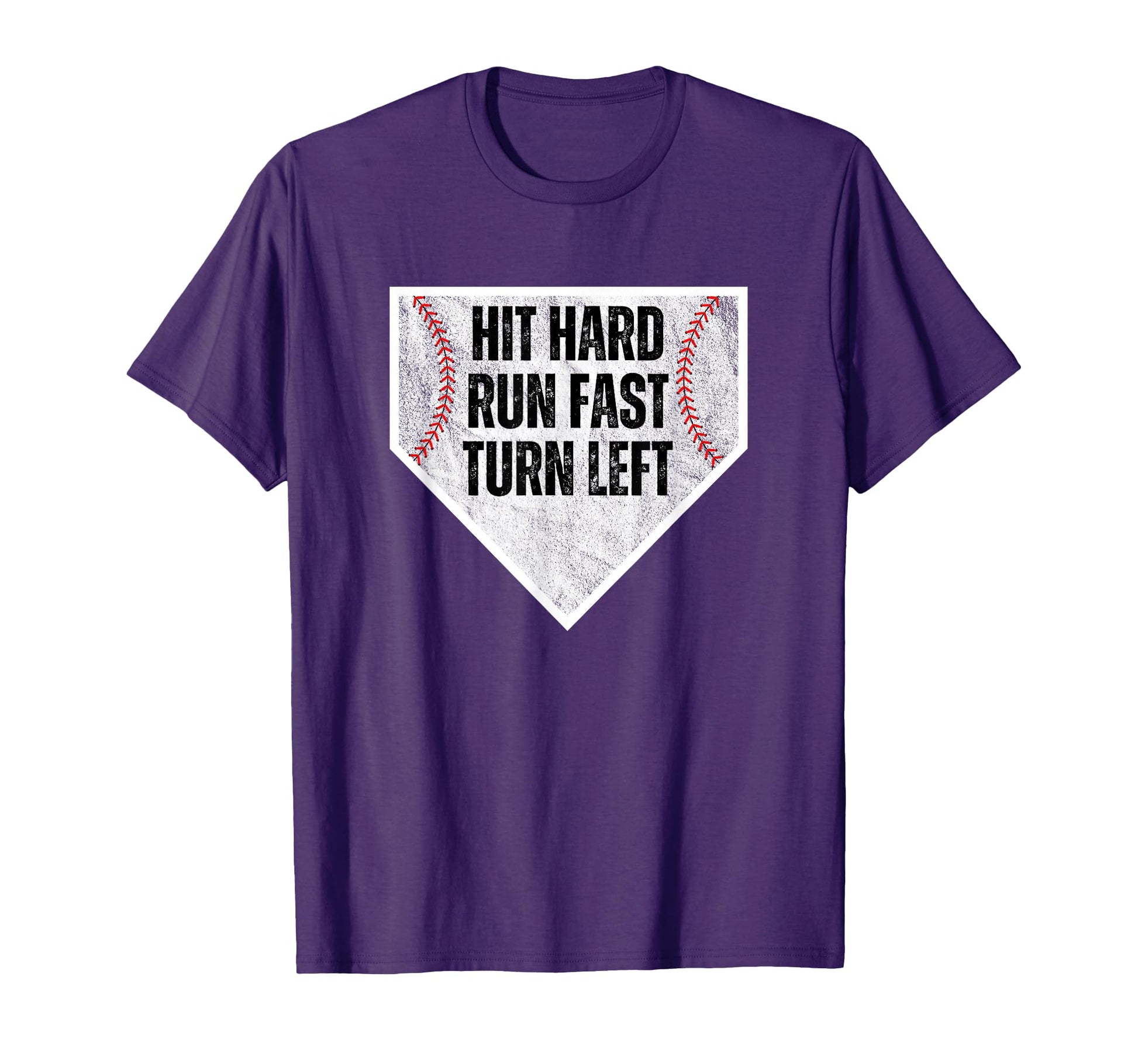 Hit Hard Run Fast Turn Left T-Shirt - Aesthetic Graphic for Adults - T-Shirt, Sweatshirt, Hoodie
