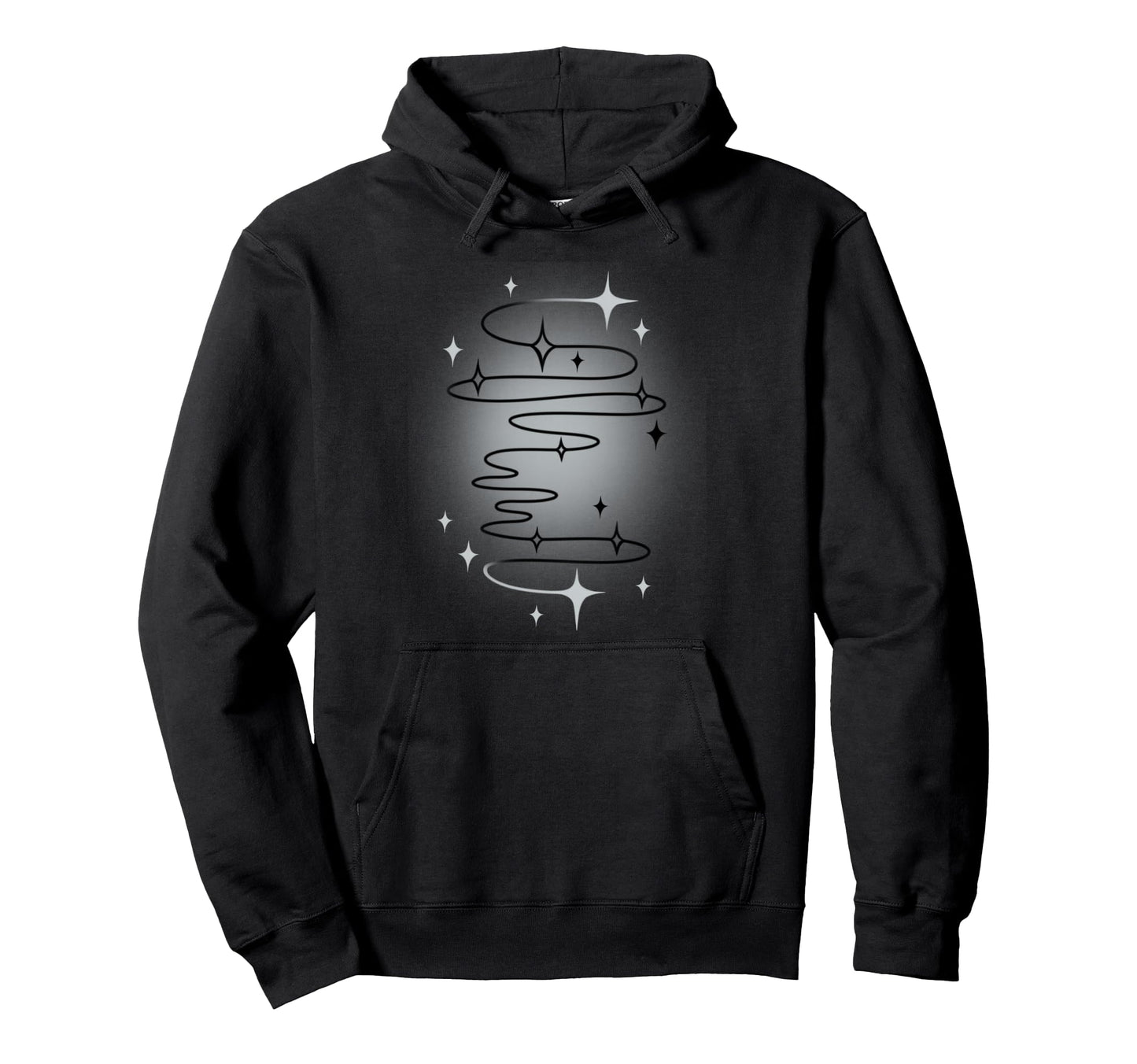 Y2K Star Road Starry Sky 90S Hoodie - Streetwear Style Men Women - T-Shirt, Sweatshirt, Hoodie